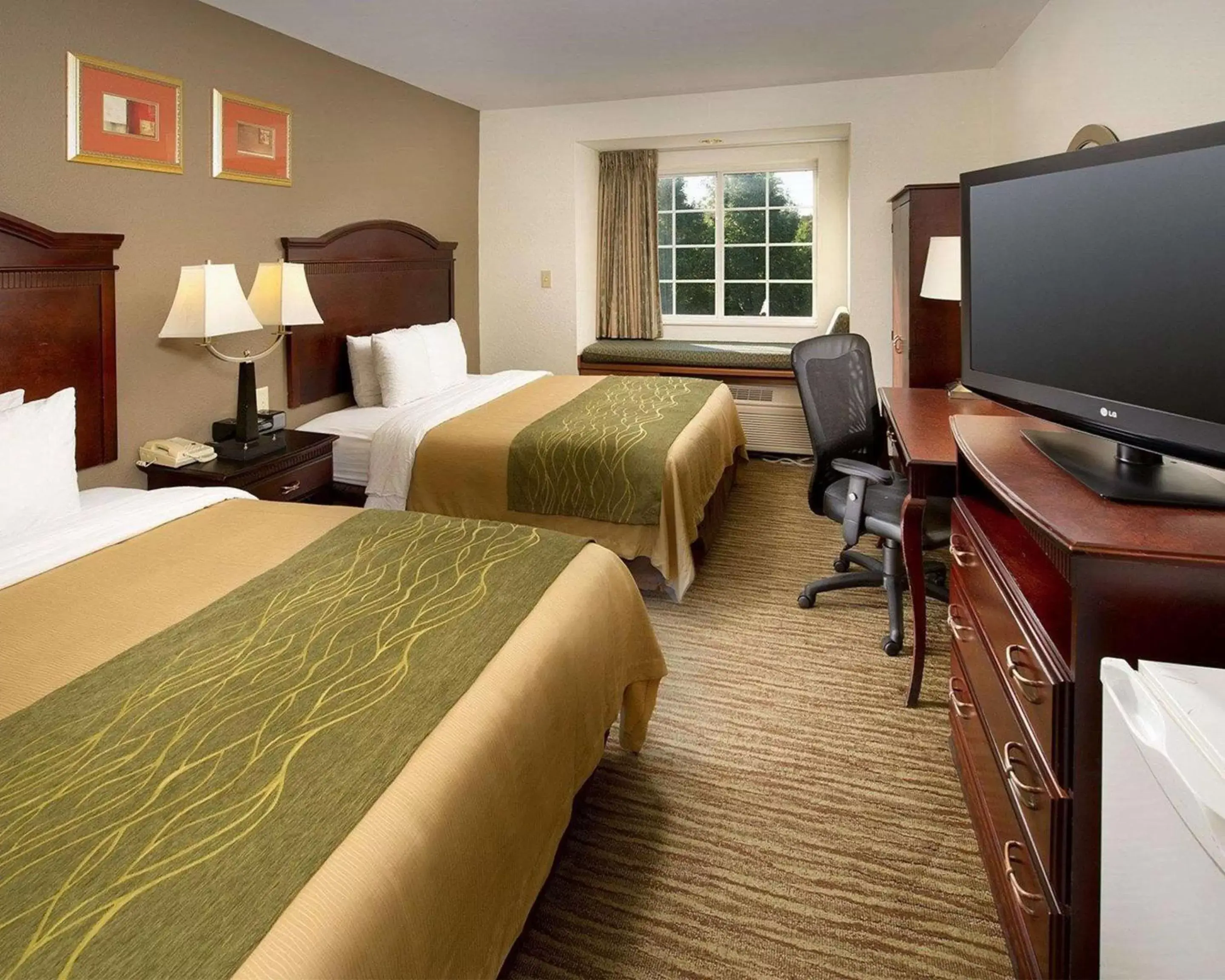 Photo of the whole room, TV/Entertainment Center in Comfort Inn & Suites Airport Dulles-Gateway