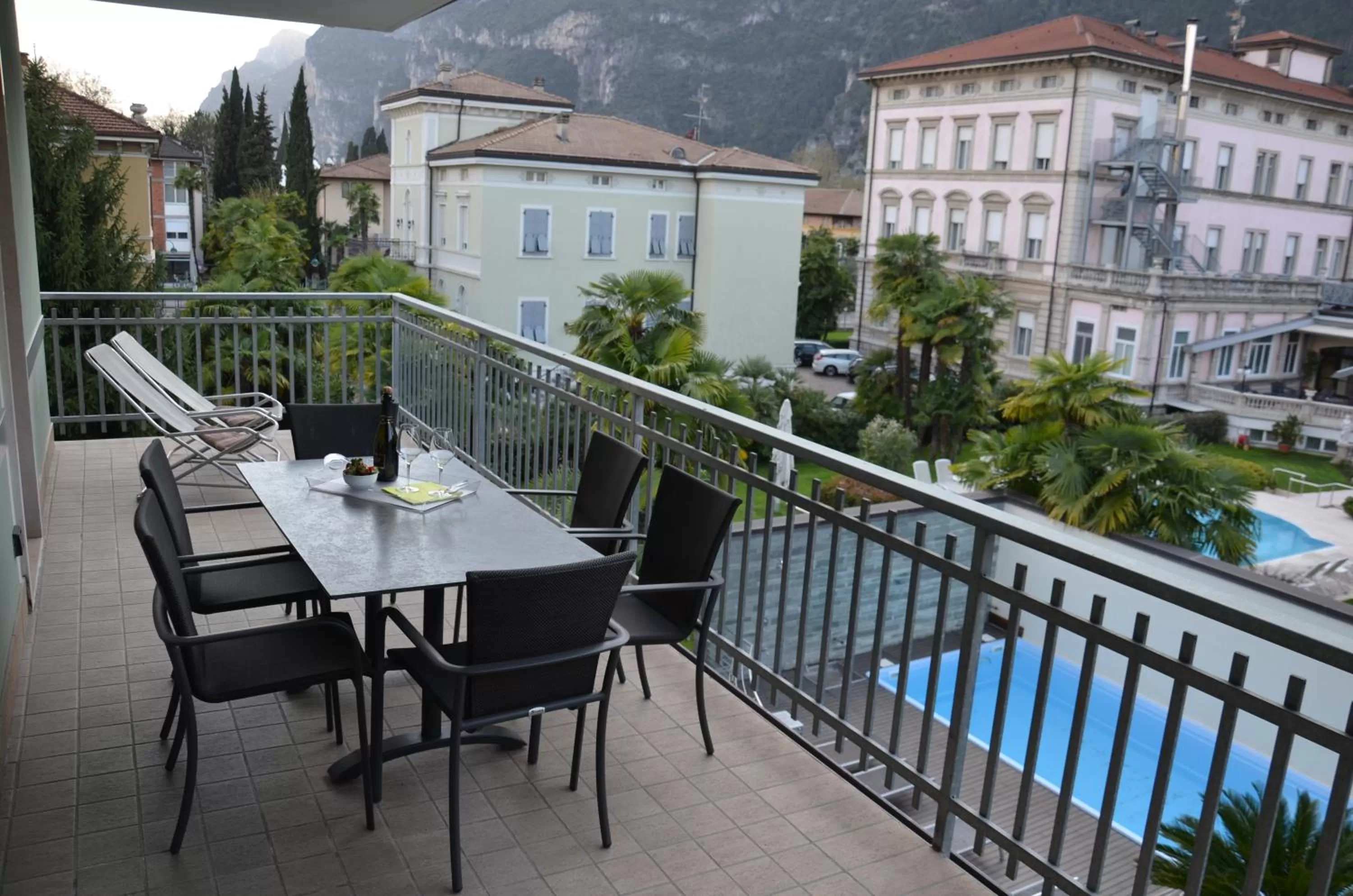 Balcony/Terrace in Residence Alle Palme