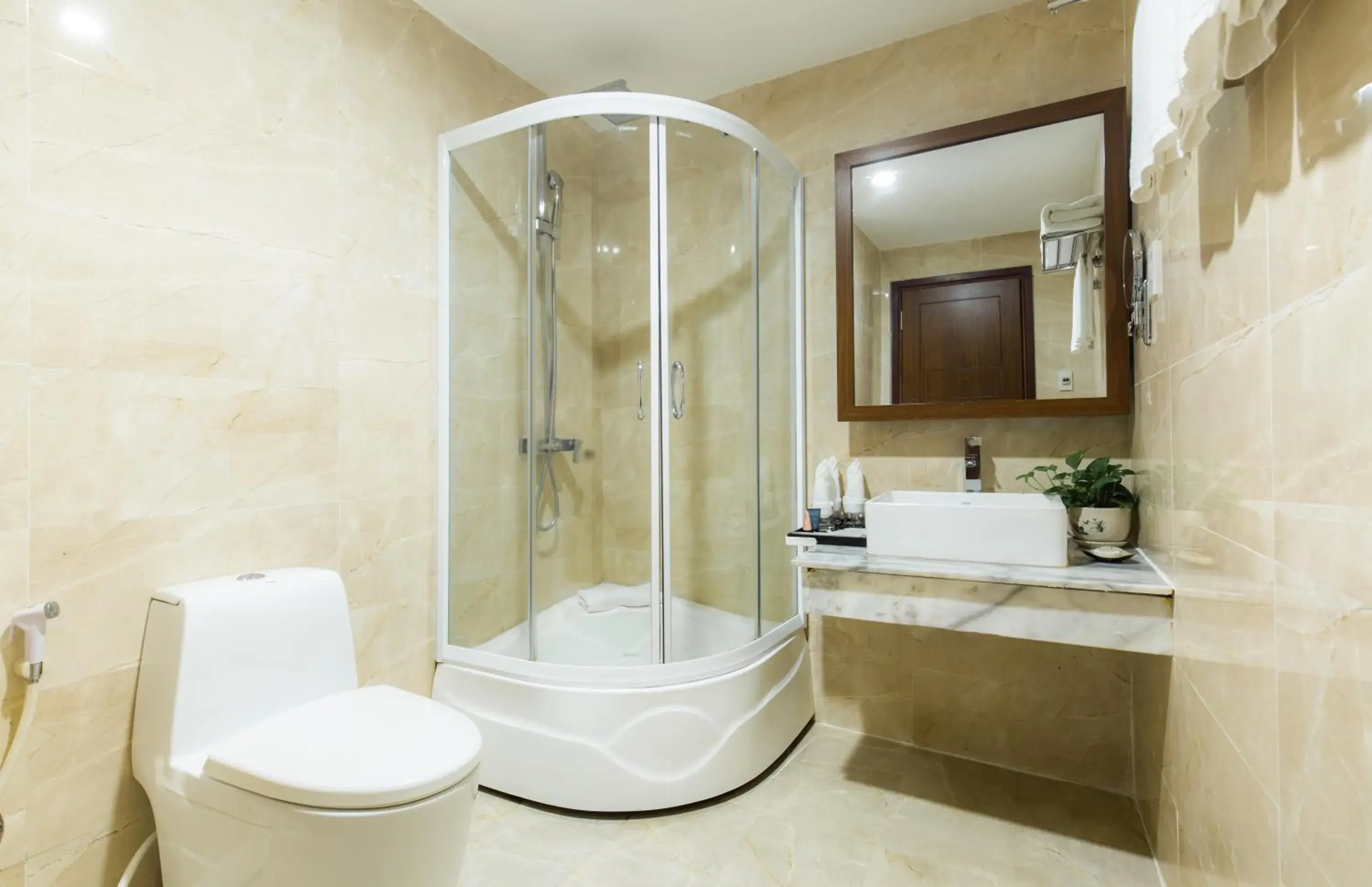 Bathroom in Muong Thanh Grand Nha Trang Hotel