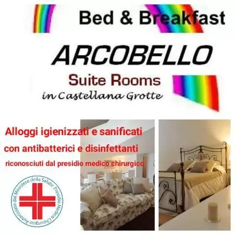 Logo/Certificate/Sign in ARCOBELLO Suite Rooms