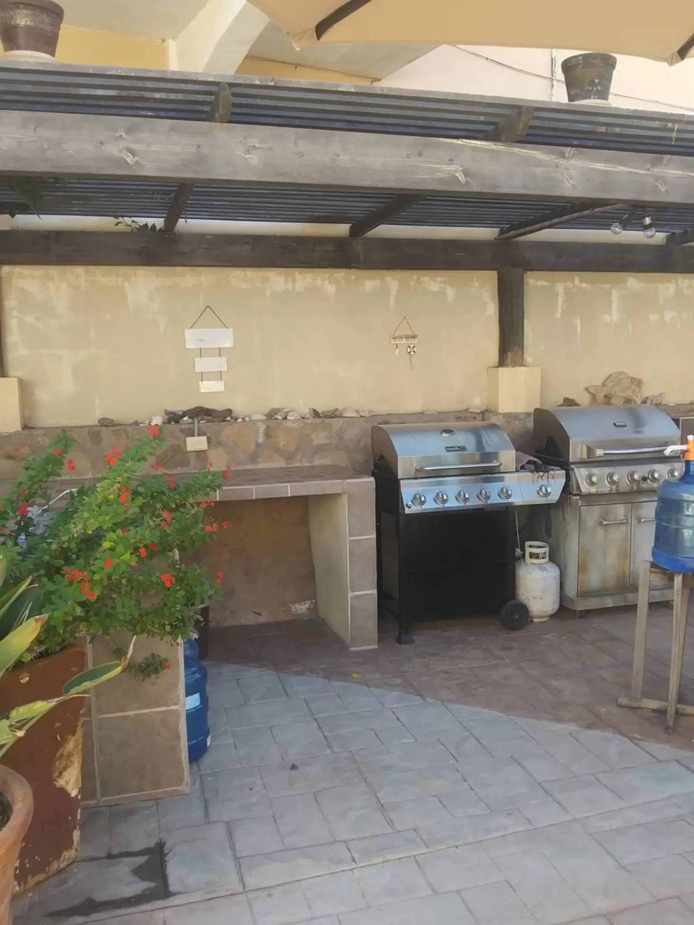 BBQ facilities in Coco Cabanas Loreto