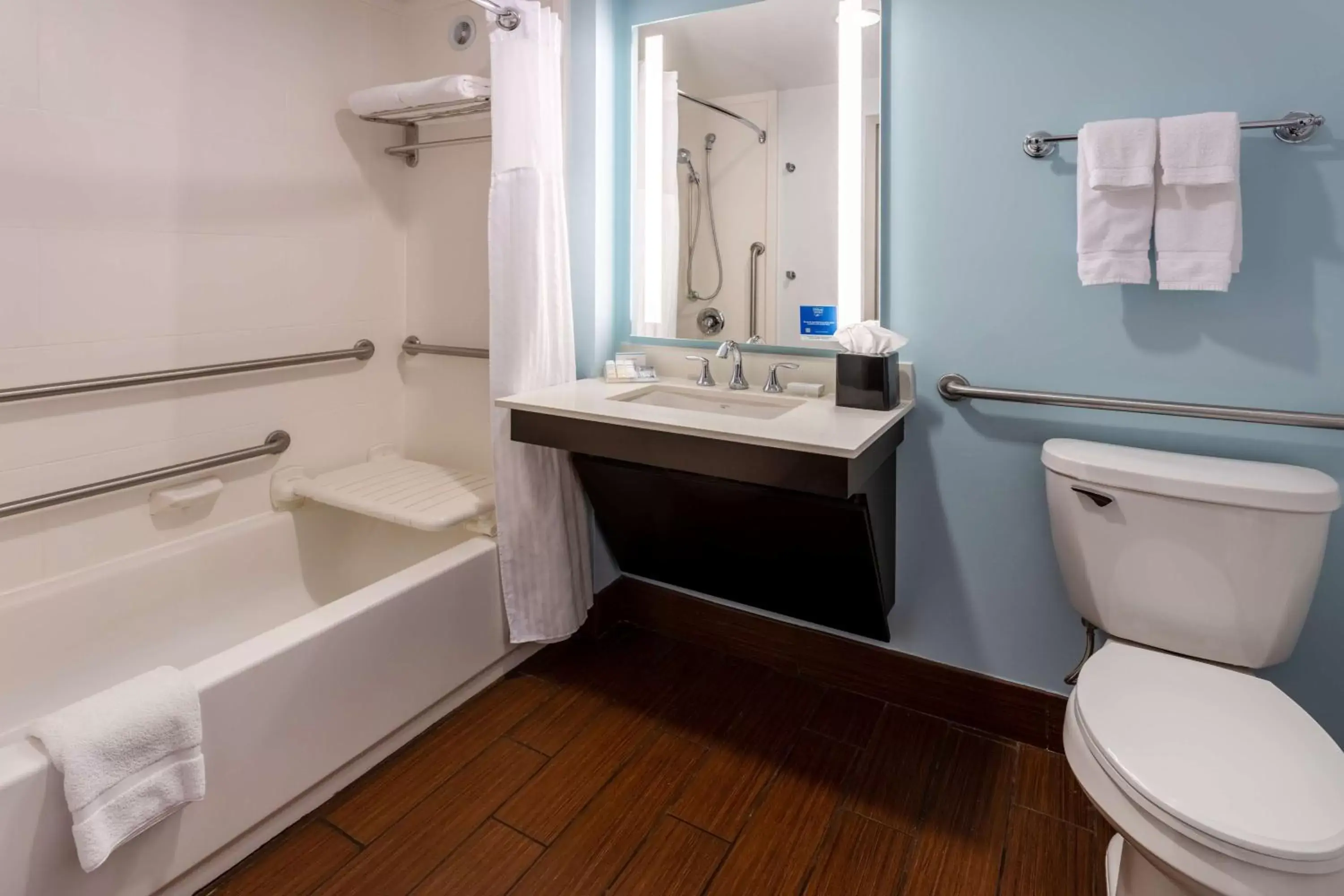 Bathroom in Hilton Garden Inn Roanoke