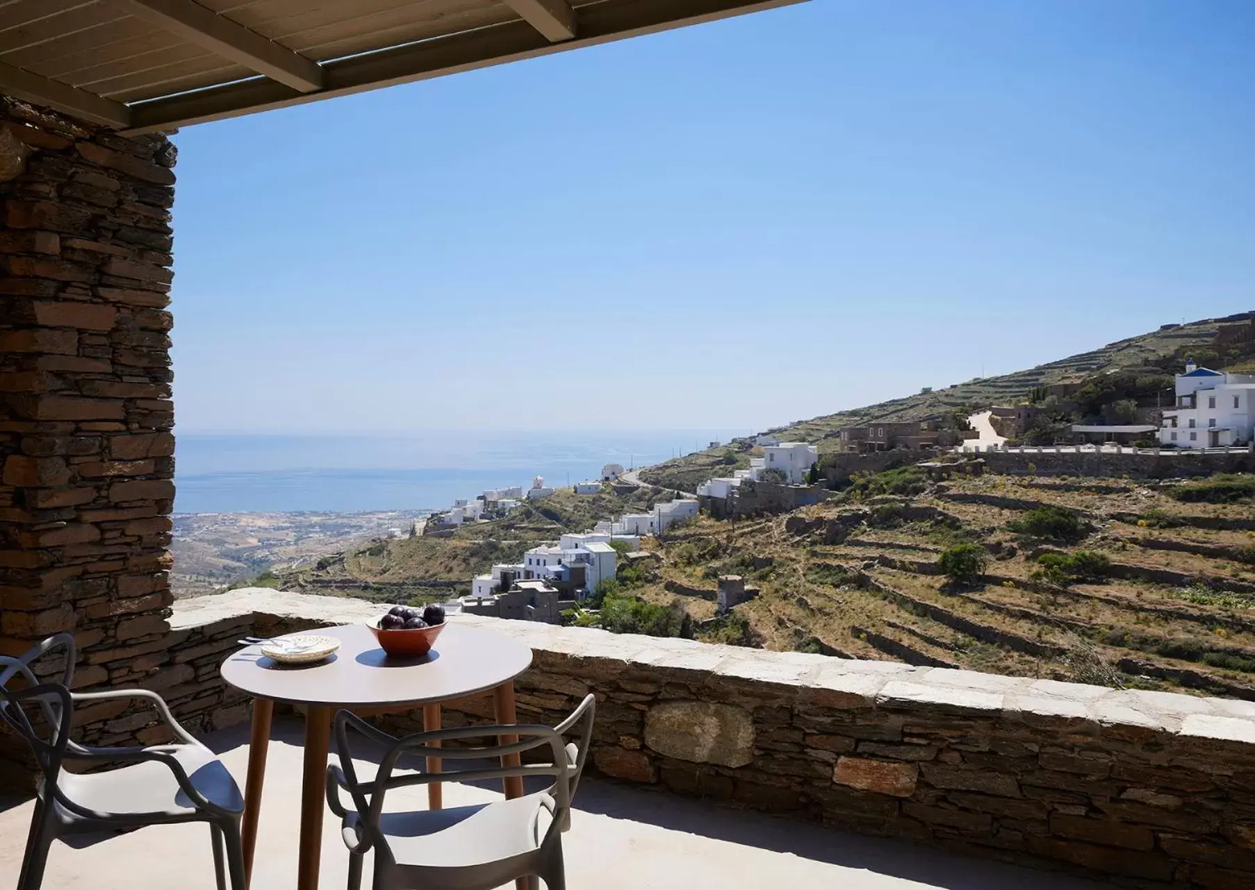 Sea view in Aeolis Tinos Suites