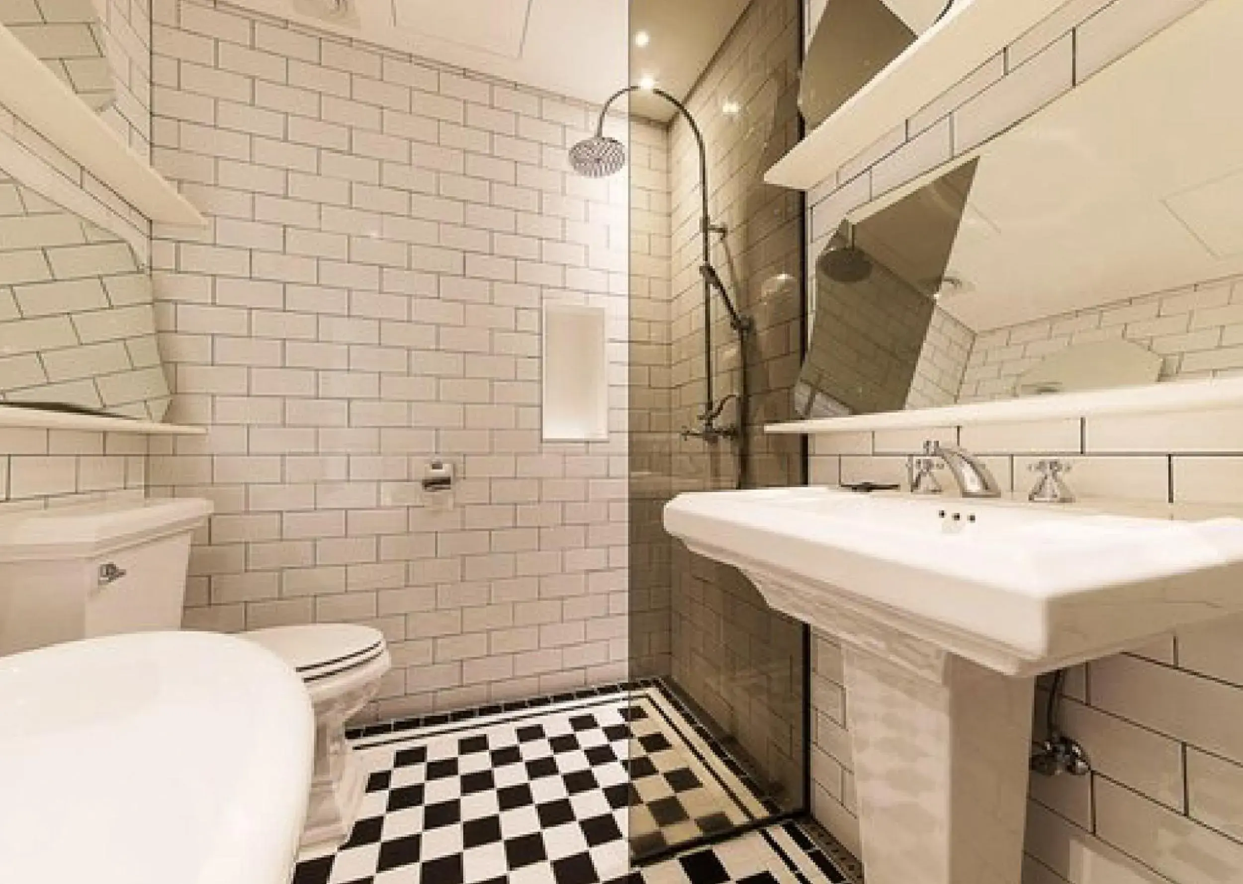 Shower, Bathroom in Hotel The Designers Jongno
