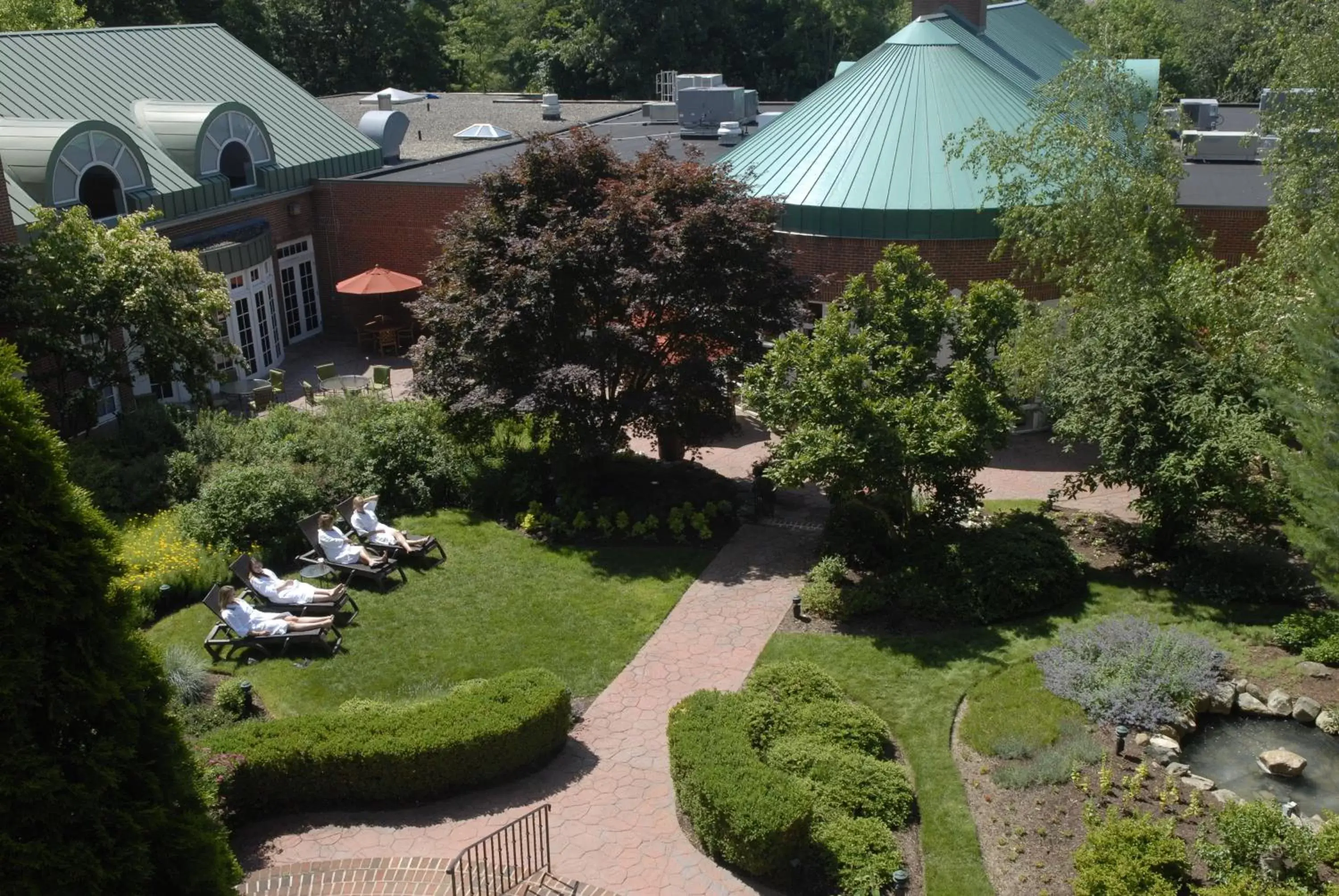 Bird's eye view in The Spa at Norwich Inn