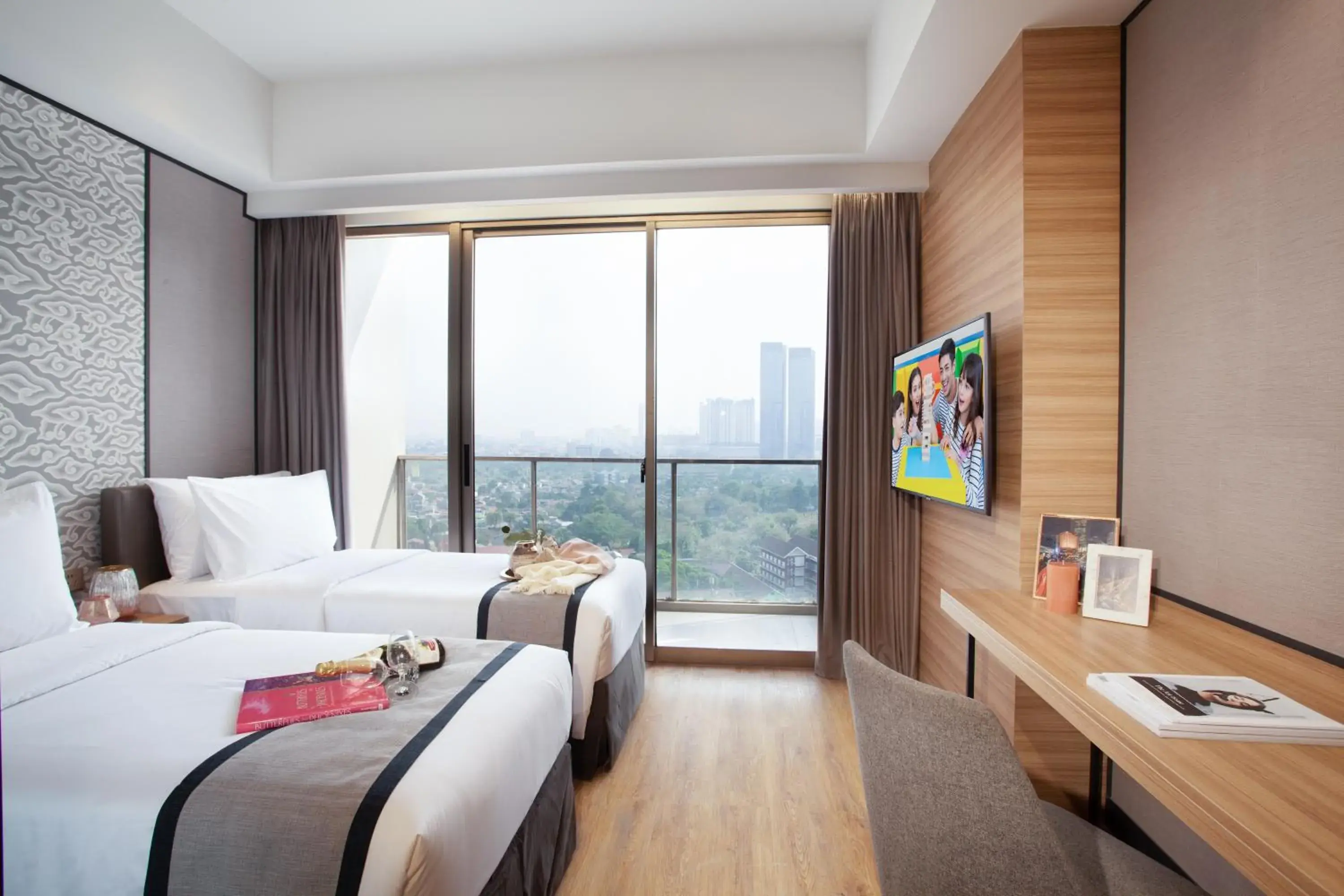 Bed in Somerset Sudirman Jakarta