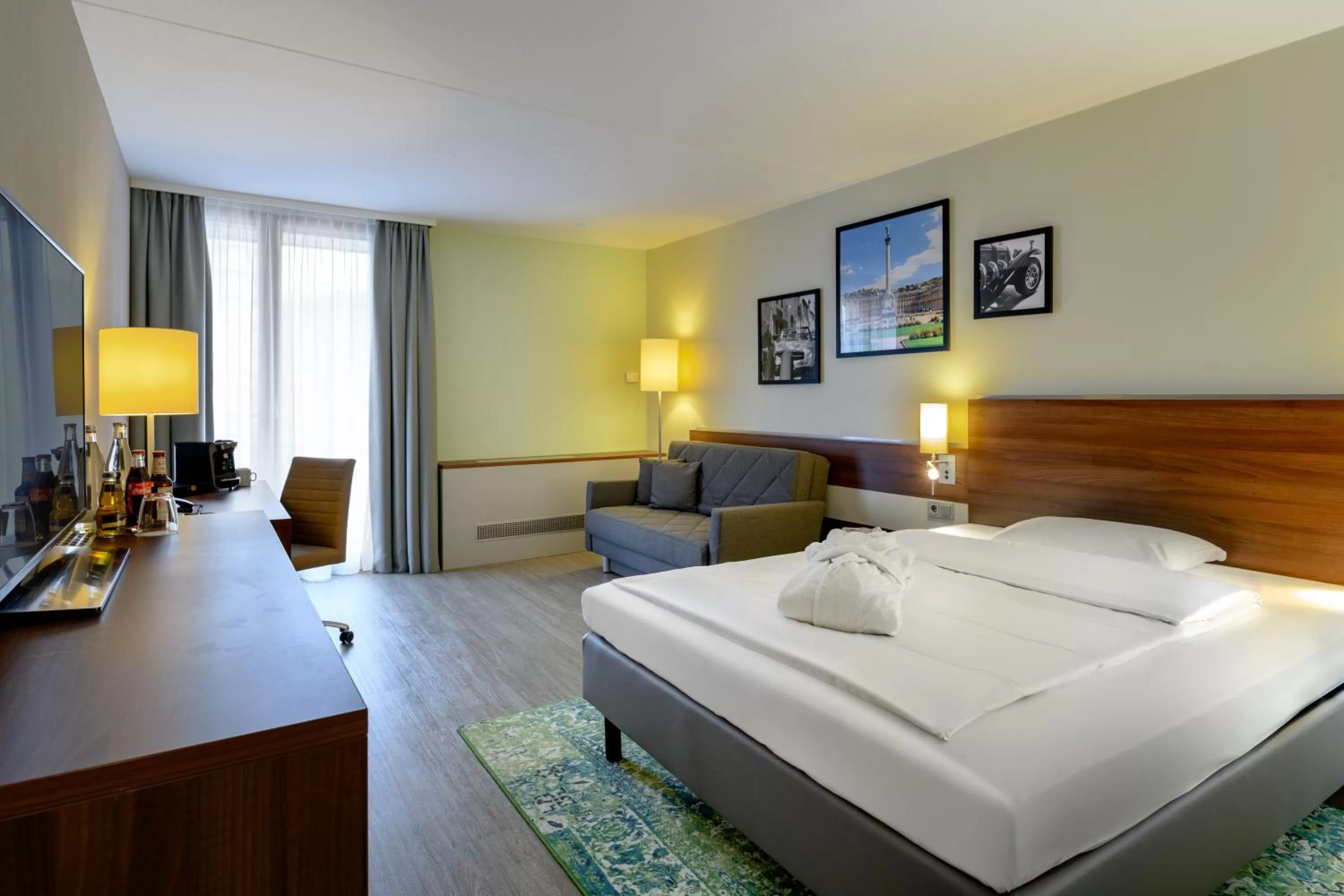 Bed in Mercure Stuttgart Sindelfingen an der Messe