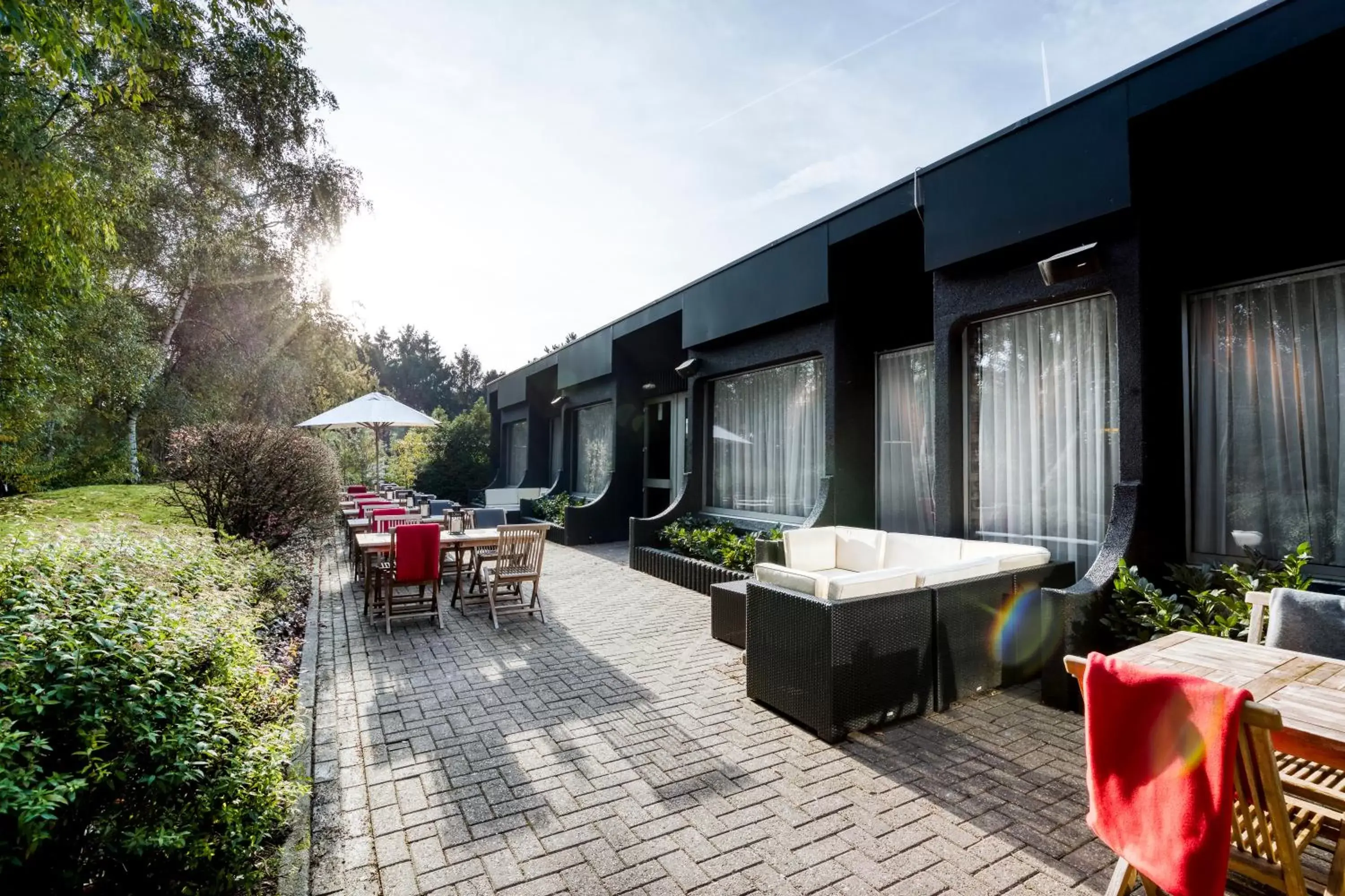 Balcony/Terrace in Pentahotel Brussels Airport