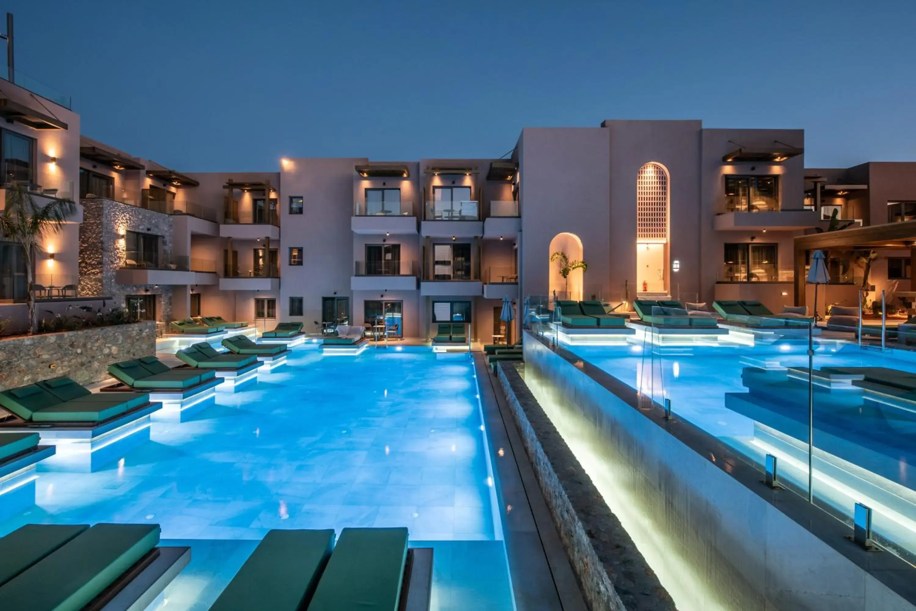 Property building, Swimming Pool in Paralos Venus Suites Adults Only