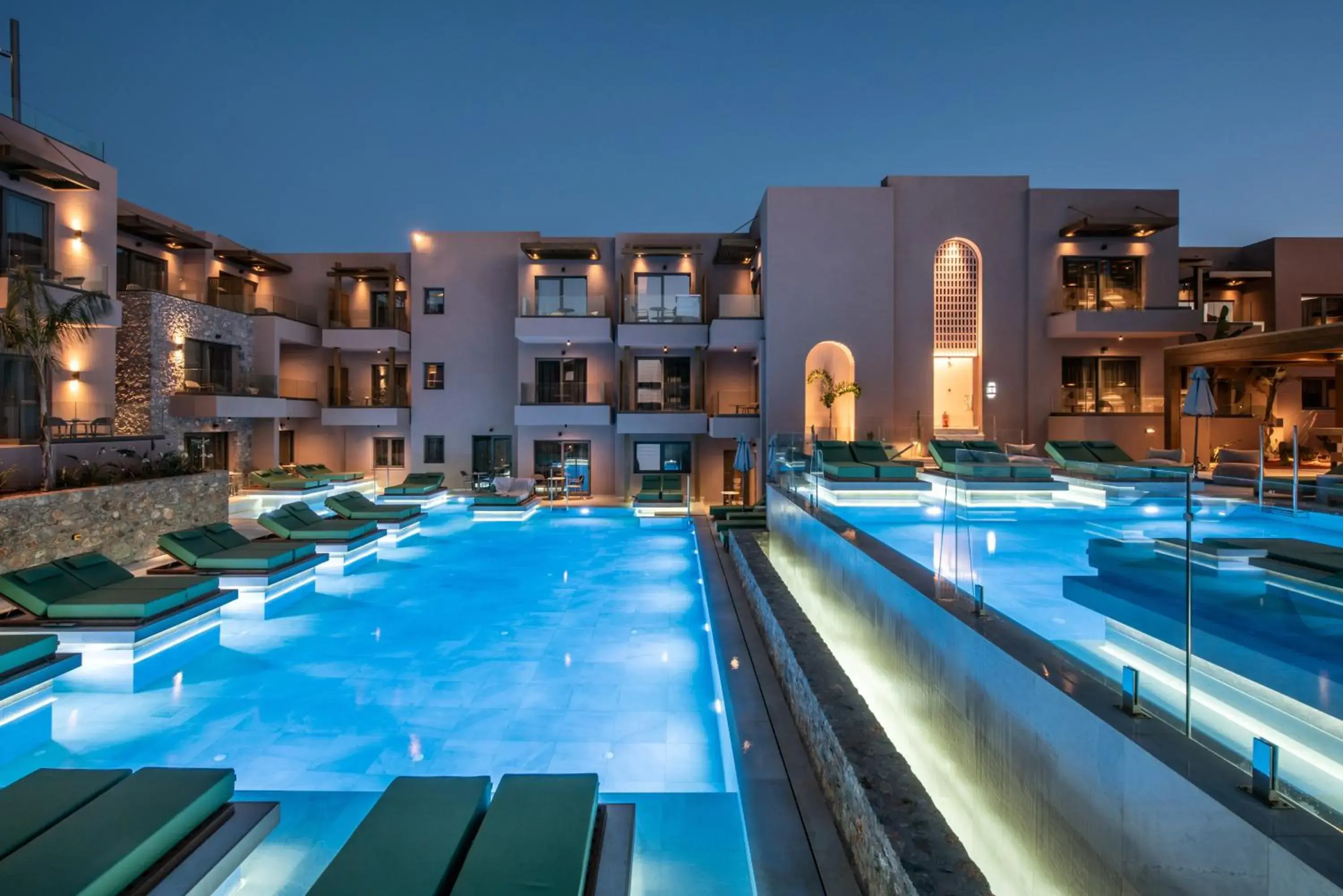 Property building in Paralos Venus Suites Adults Only Property building in Paralos Venus Suites Adults Only