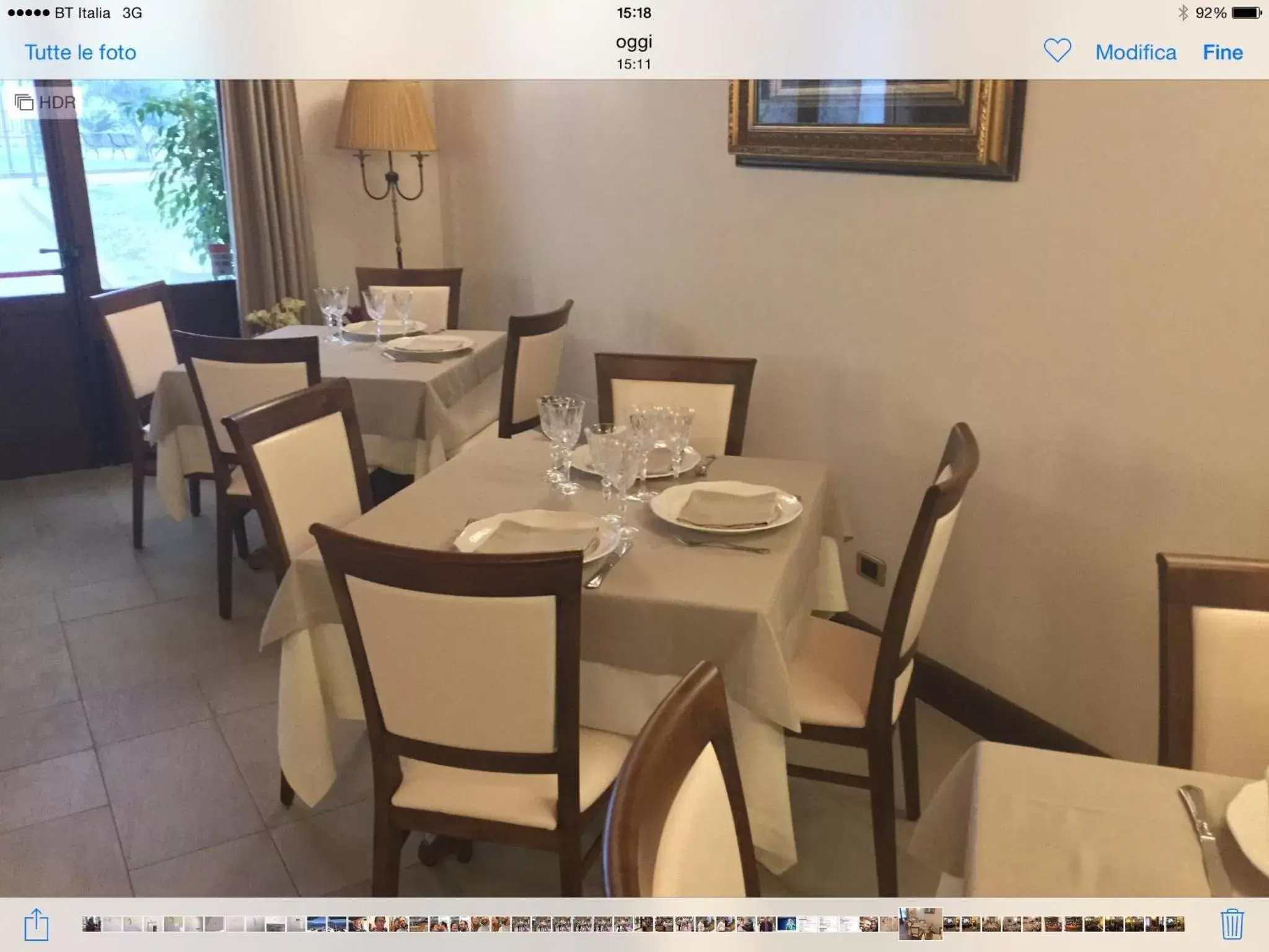 Restaurant/Places to Eat in Hotel Villa Lampedusa