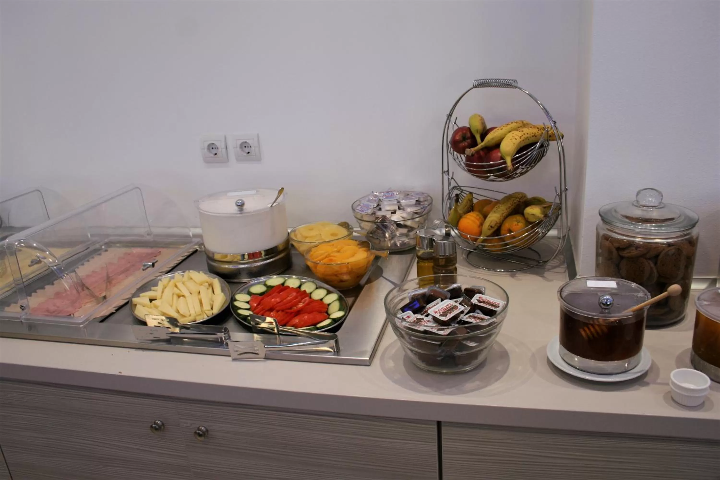 Continental breakfast in Naiades Marina Hotel