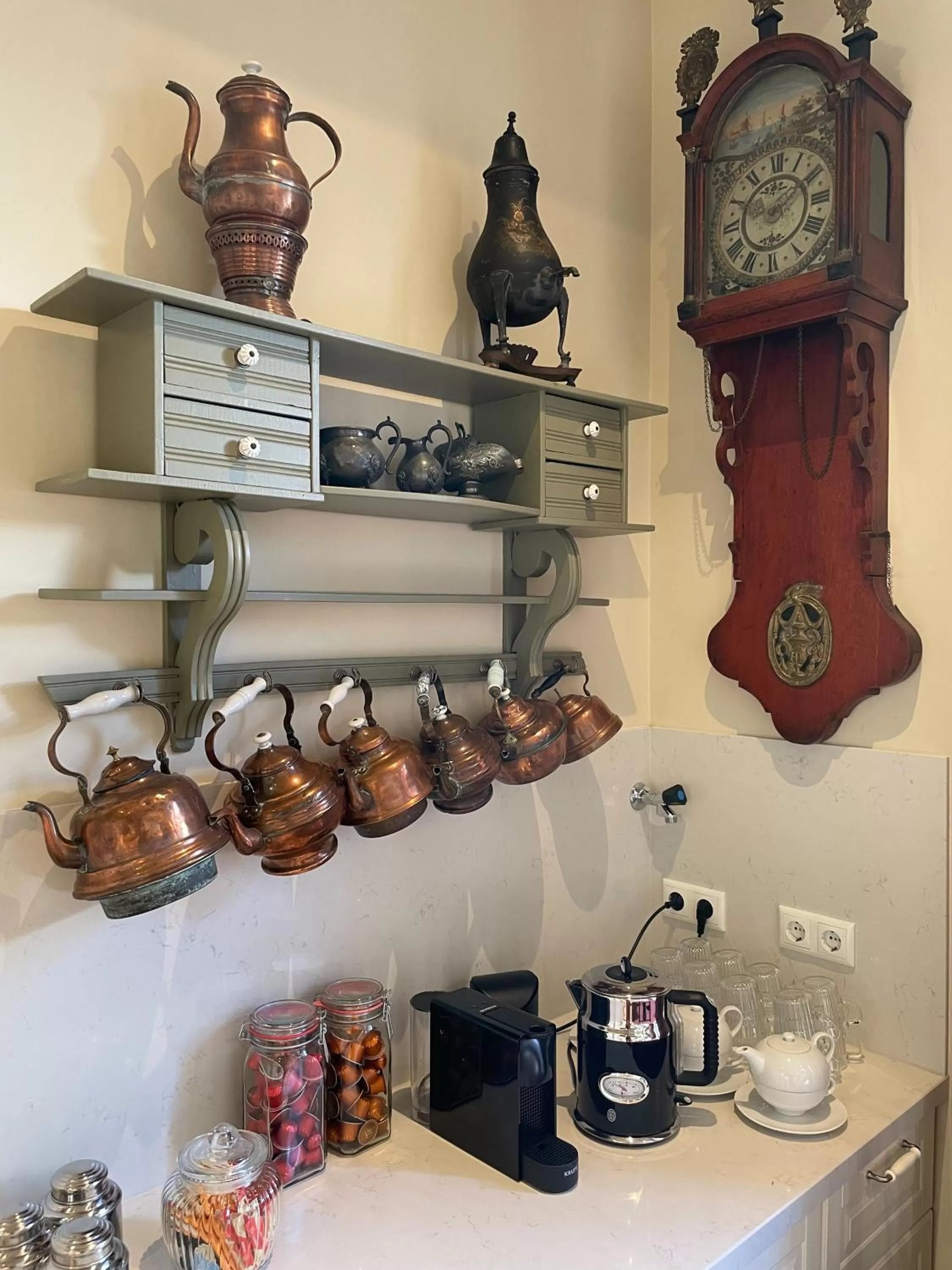 Coffee/tea facilities in BnB 't Ambacht