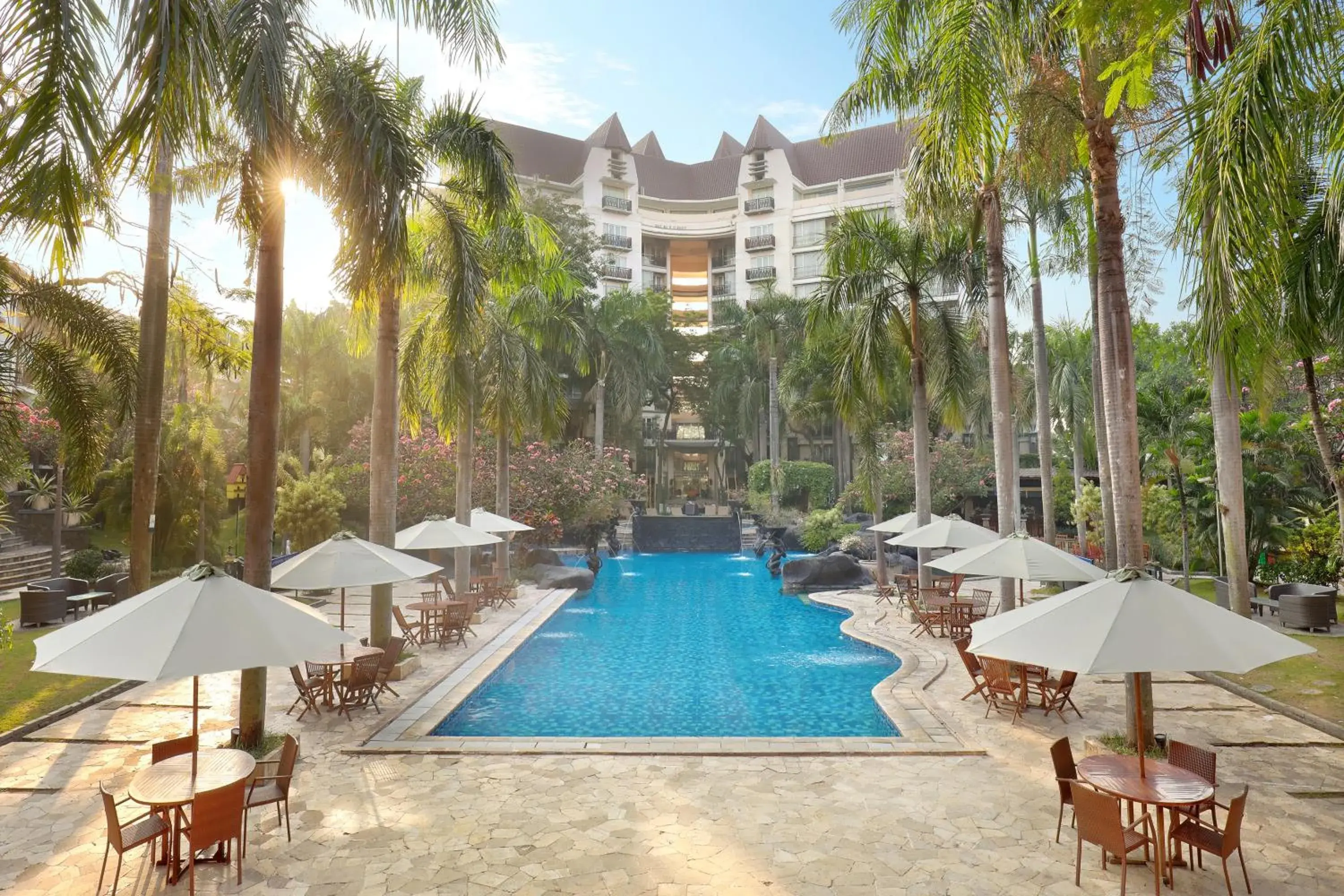 Swimming Pool in Novotel Surabaya Hotel