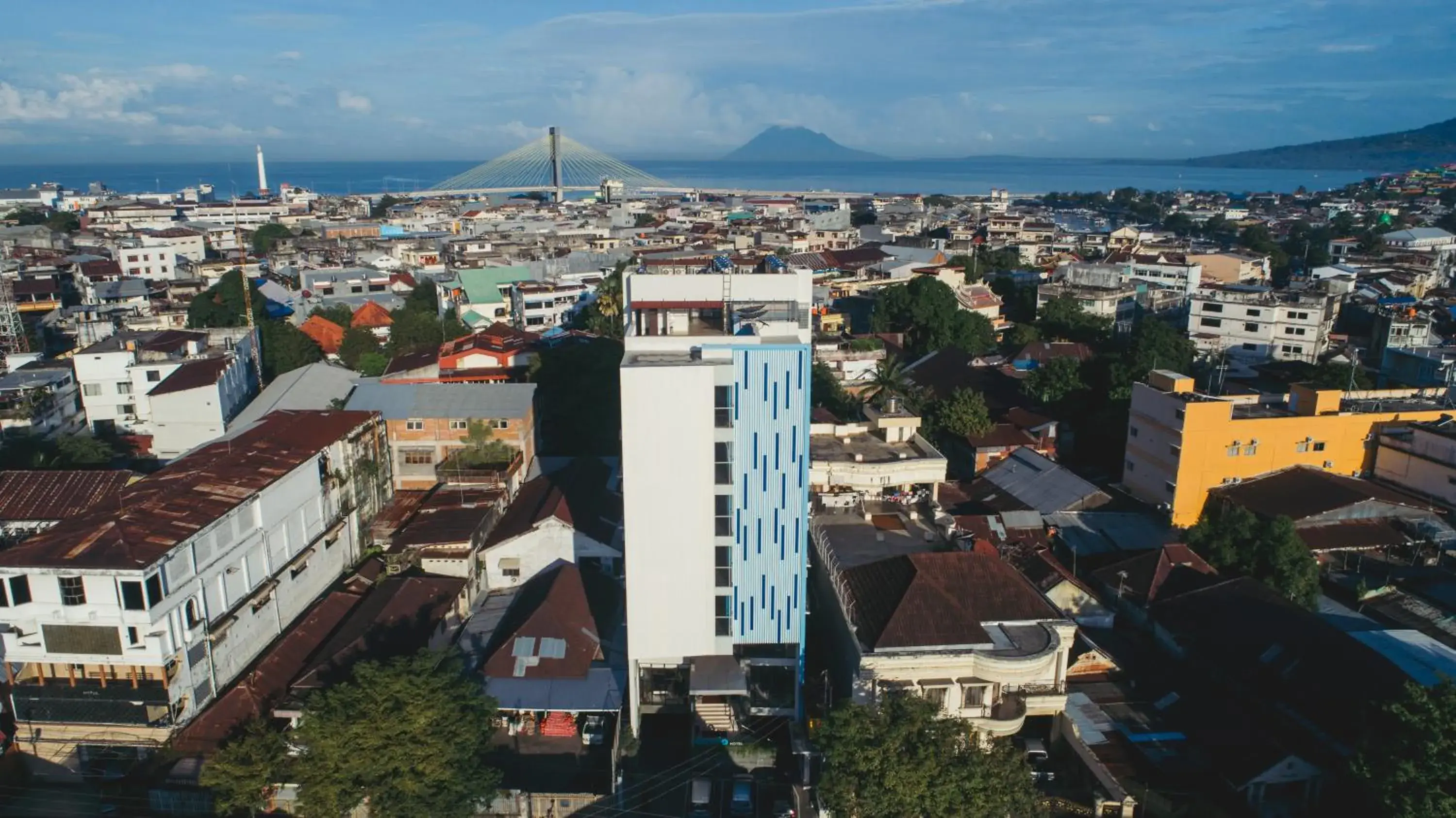 City view in Genio Hotel Manado City view in Genio Hotel Manado