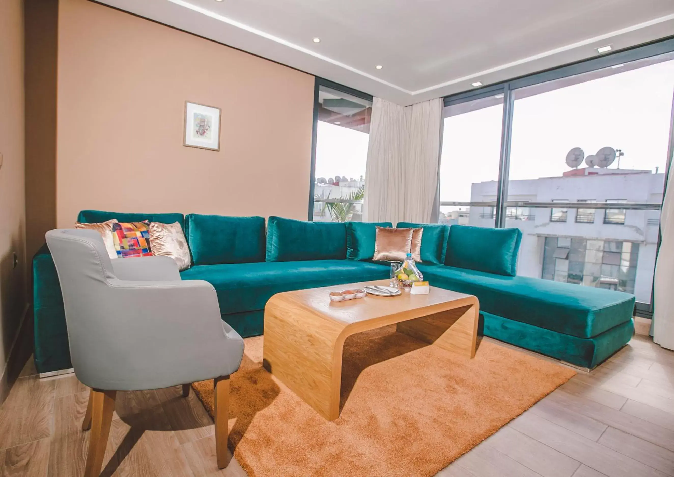 Living room, Seating Area in Down Town Hotel By Business & Leisure Hotels