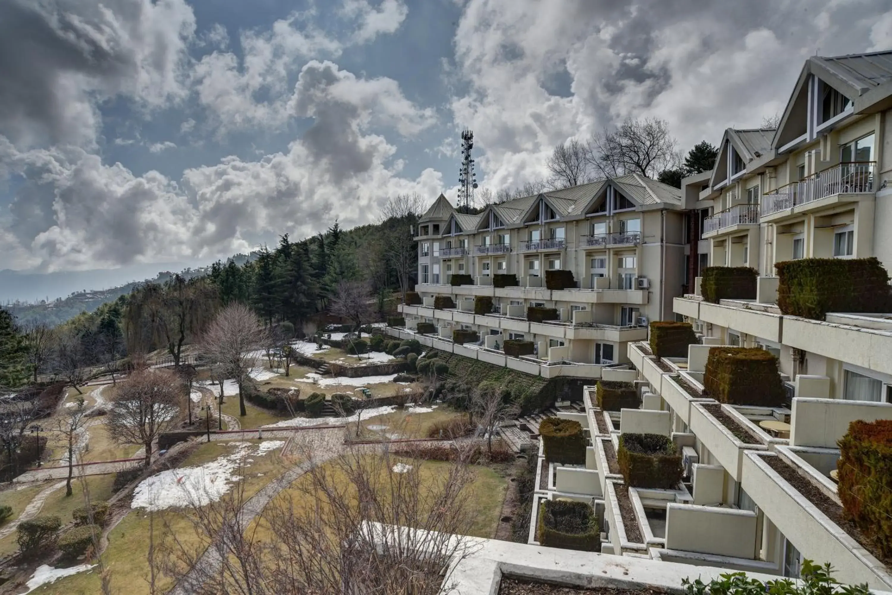 Property building, Bird's-eye View in Pearl Continental Hotel, Bhurban