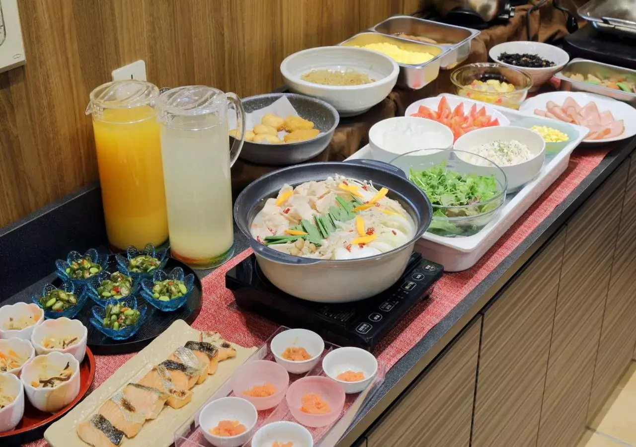 Breakfast, Food in APA Hotel Hakata Ekimae 4 chome