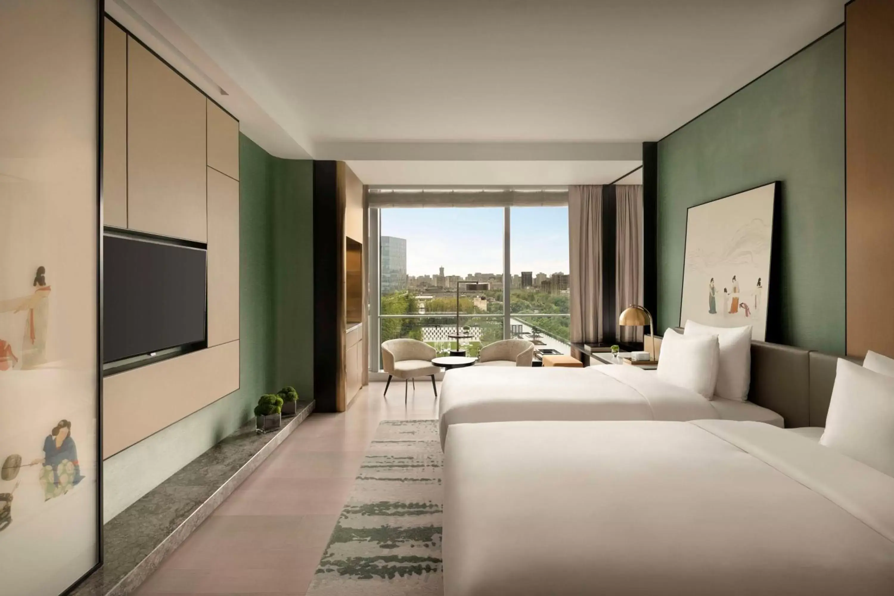 Bedroom in Kempinski Hotel Hangzhou