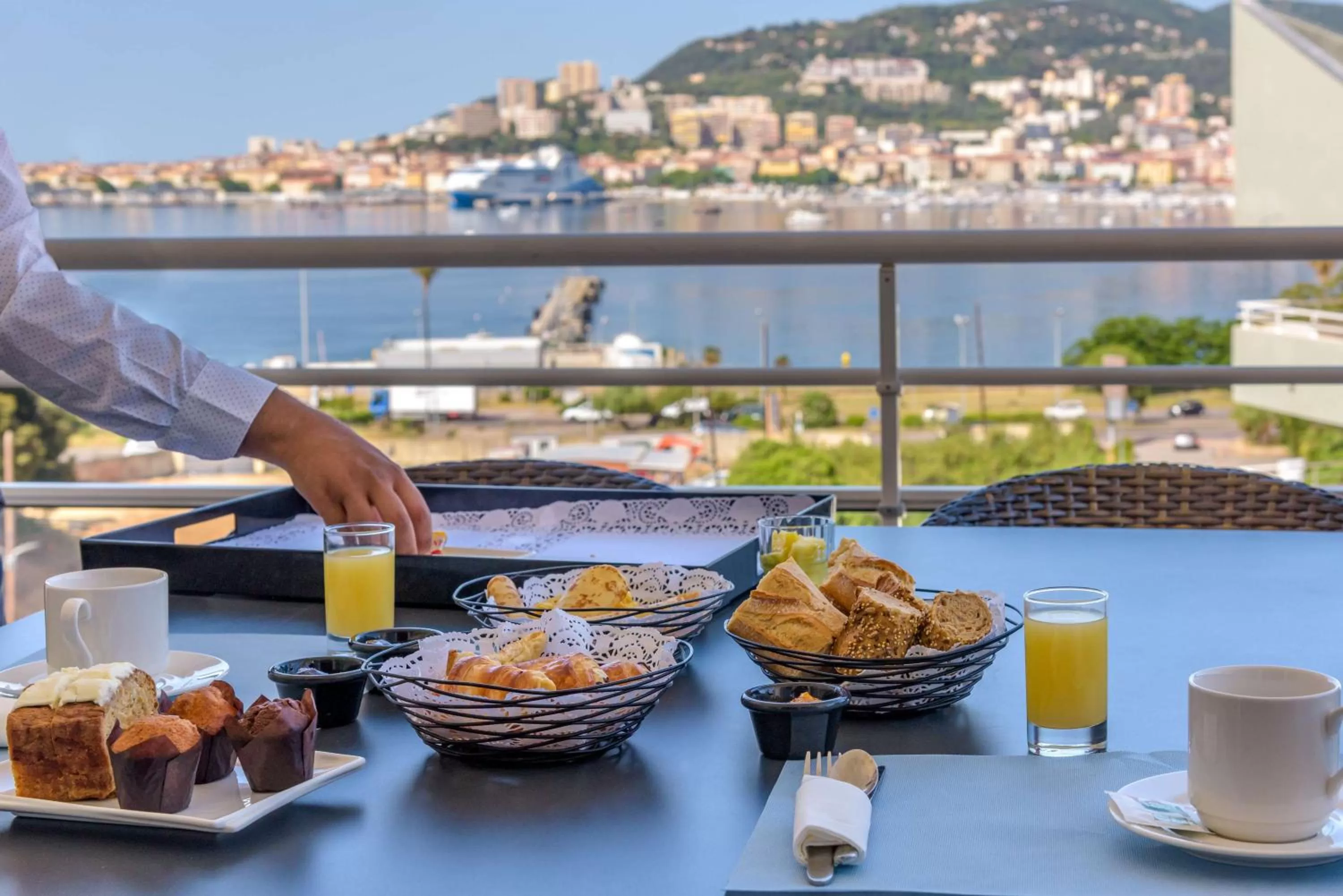 One-Room Suite with Terrace and Sea View in Best Western Plus Ajaccio Amirauté