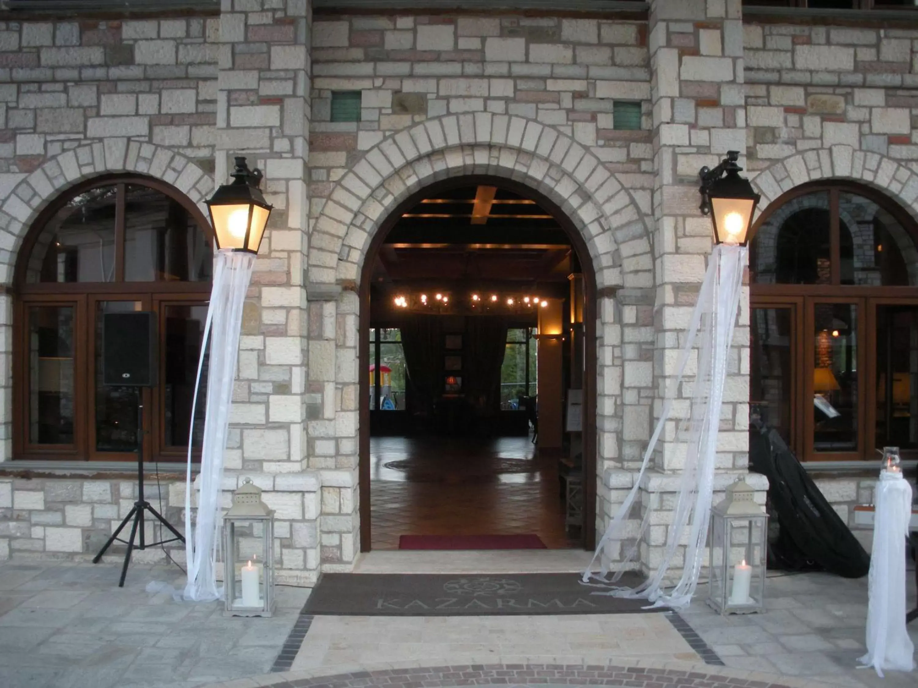 Facade/entrance in Kazarma Hotel