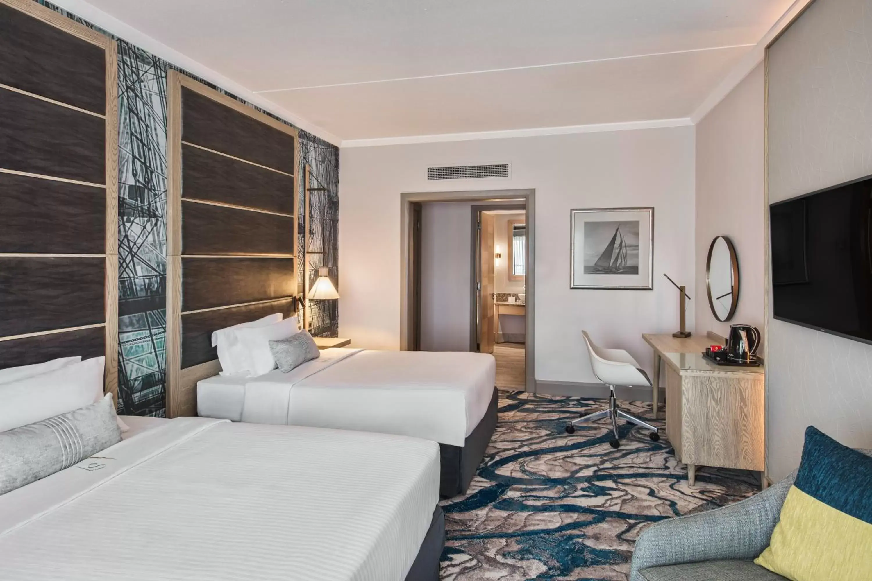 Bedroom, Bed in Le Suffren Hotel & Marina