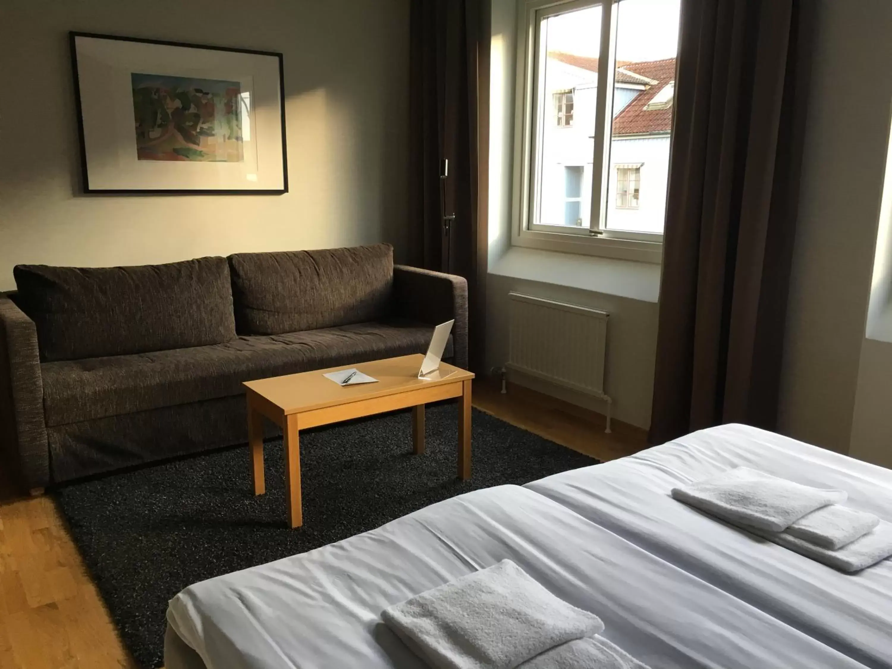 Photo of the whole room, Seating Area in Hotell Svanen