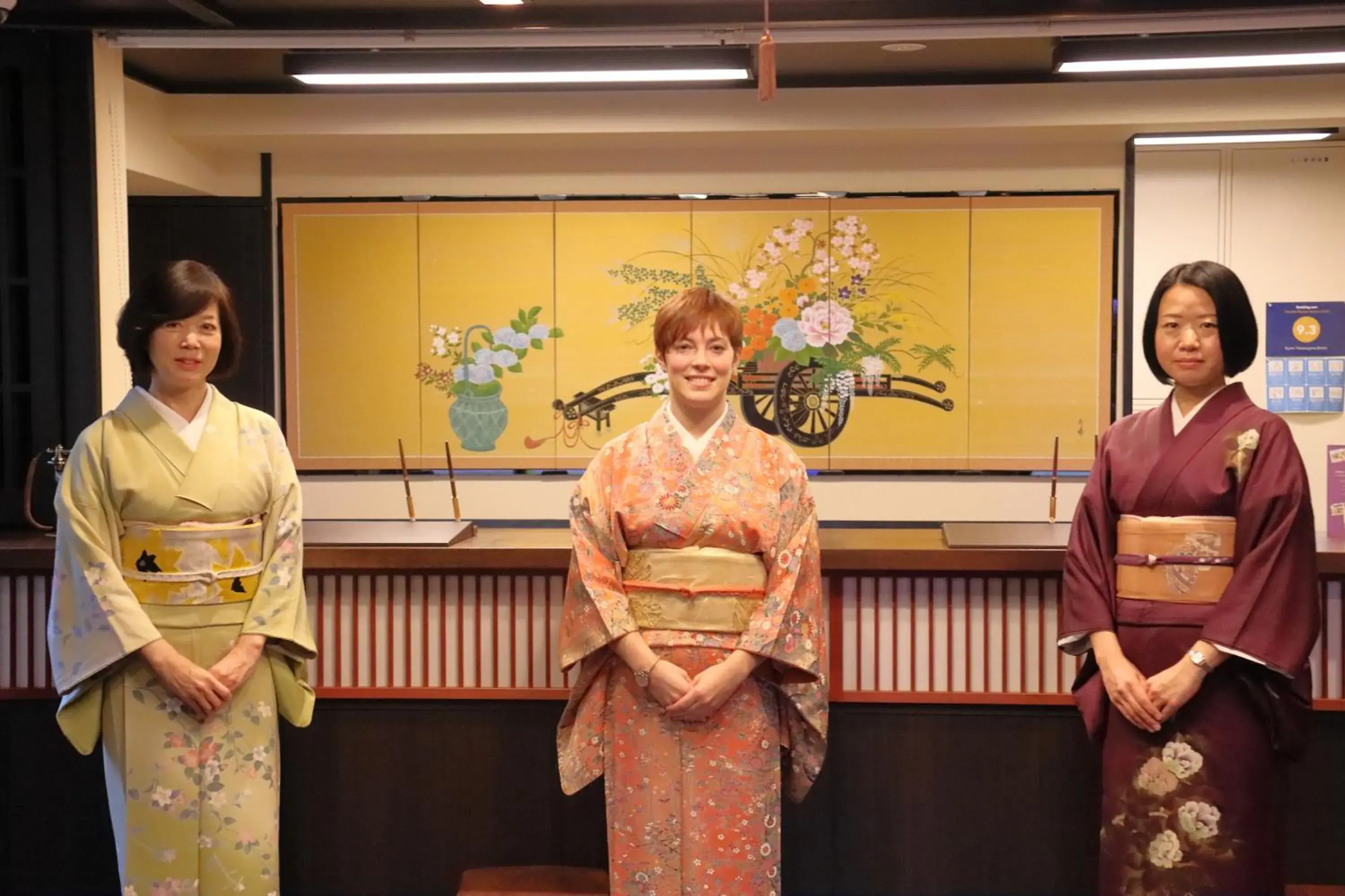 Staff in Kyoto Takasegawa Bettei