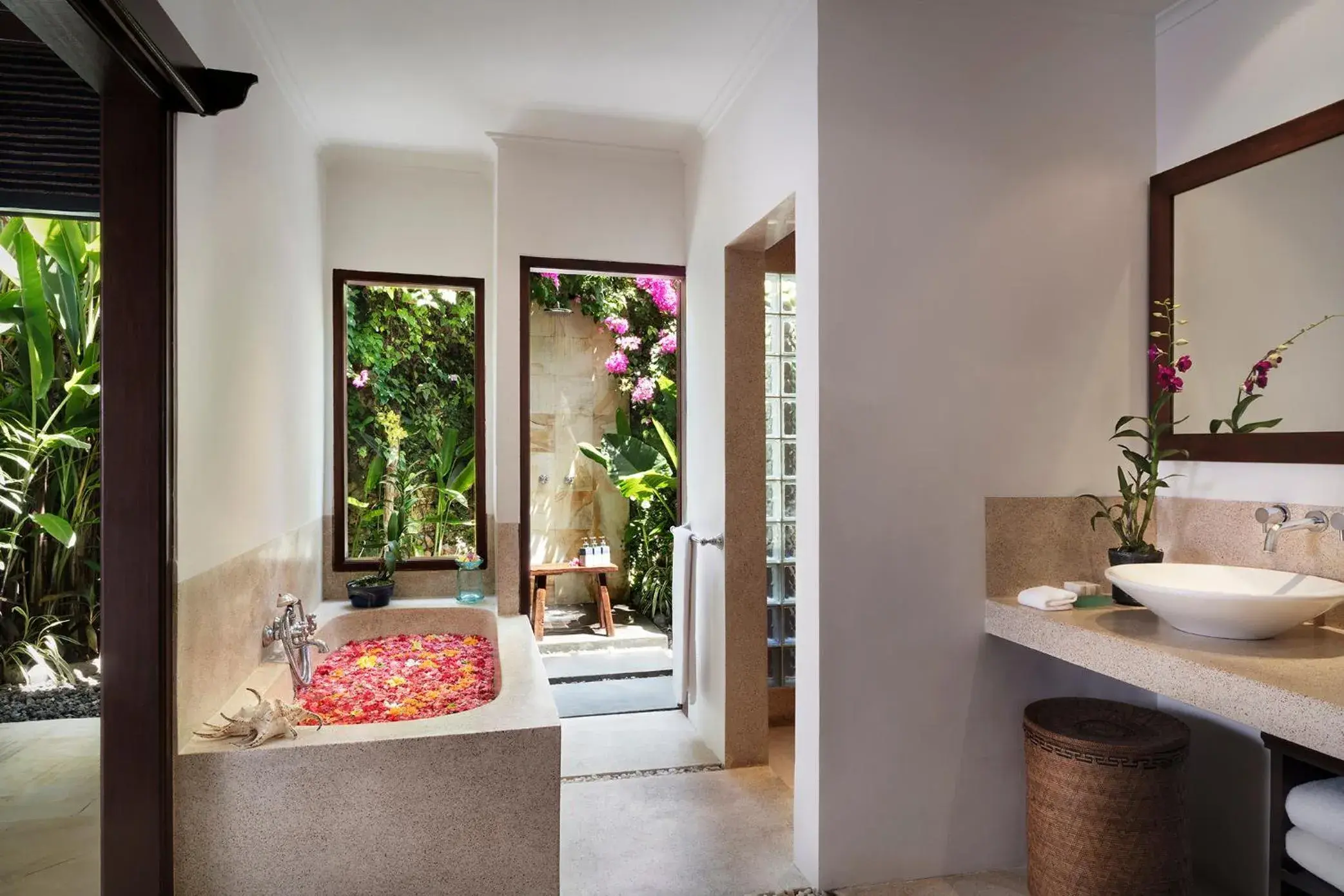 Bathroom in The Pavilions Bali - CHSE Certified