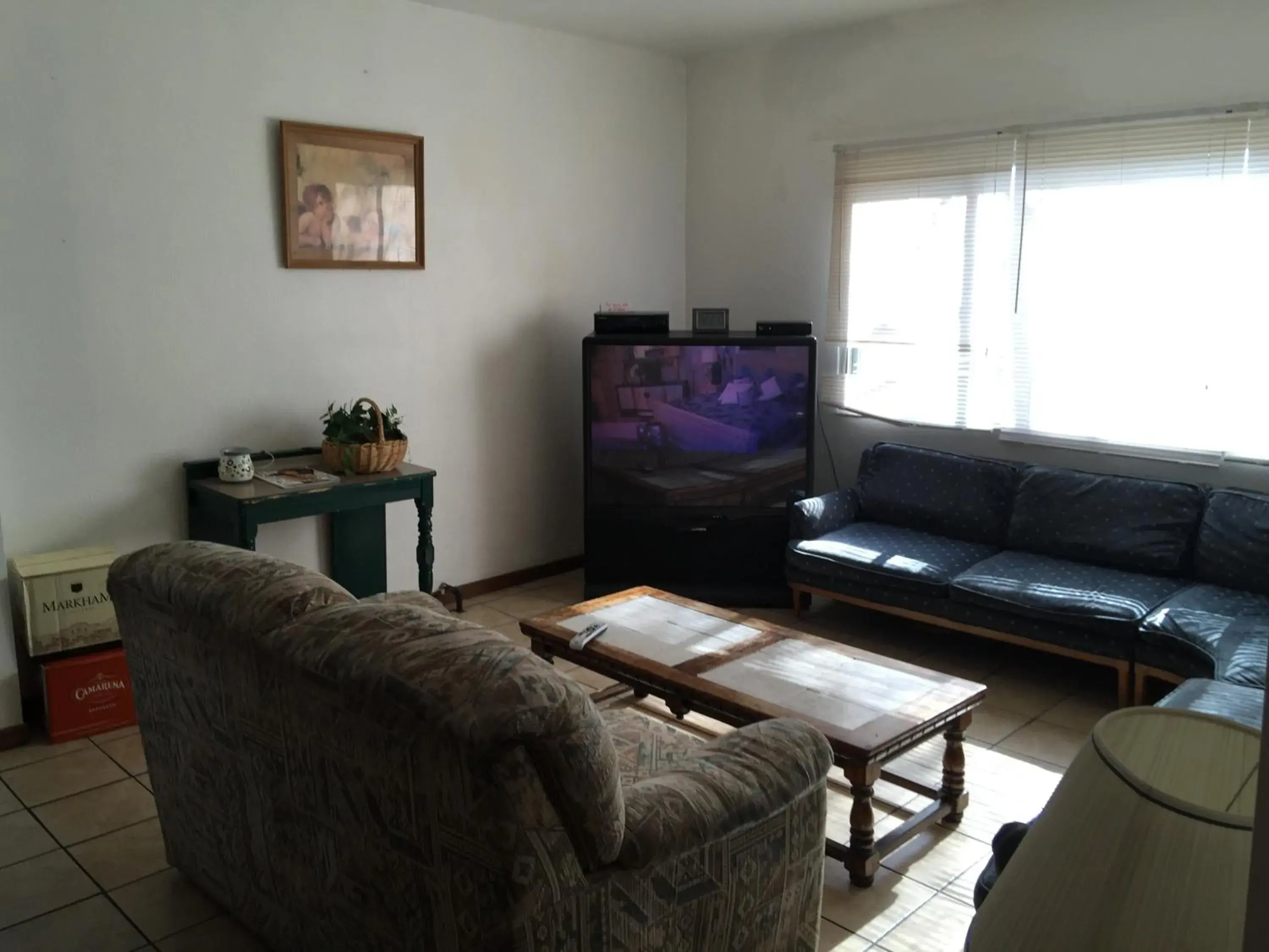 Communal lounge/ TV room, Seating Area in Avenues Hostel