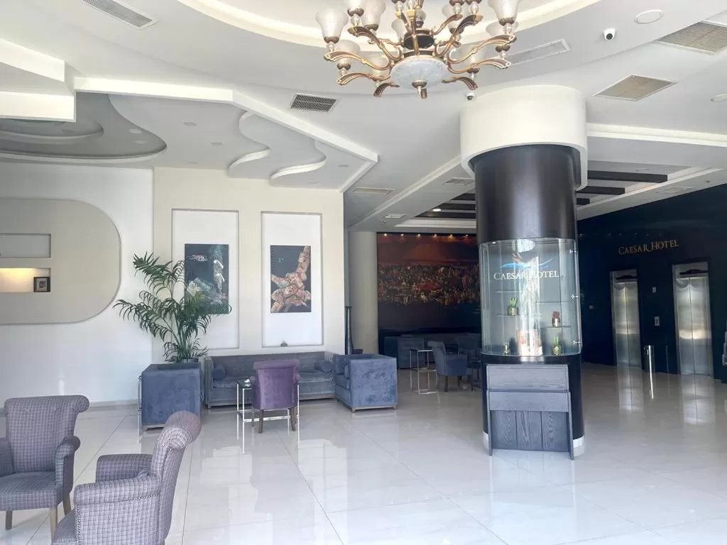 Lobby or reception in Caesar Hotel Ramallah