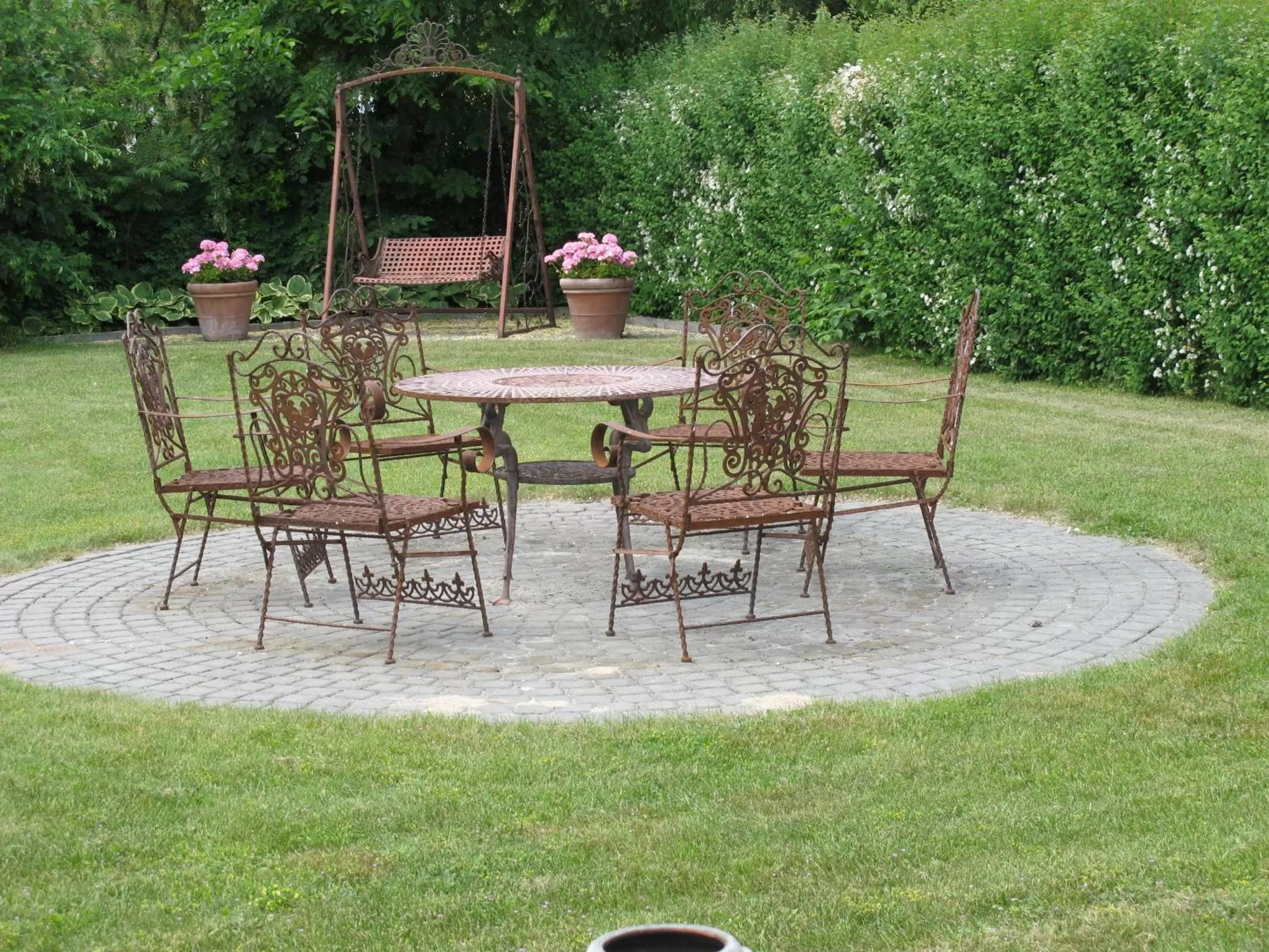 Garden in Birkende Bed and Breakfast