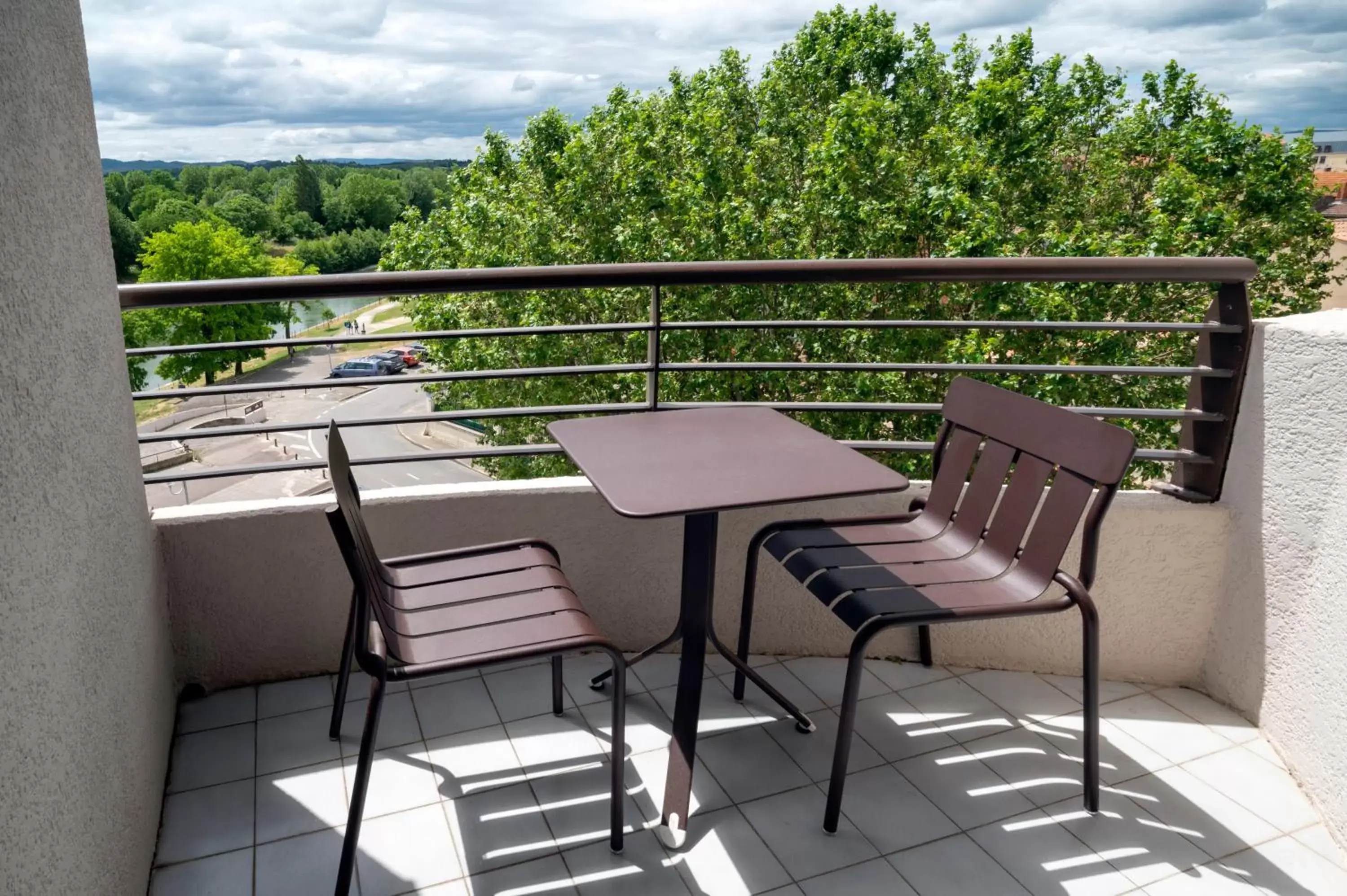 View (from property/room), Balcony/Terrace in Tribe Carcassonne