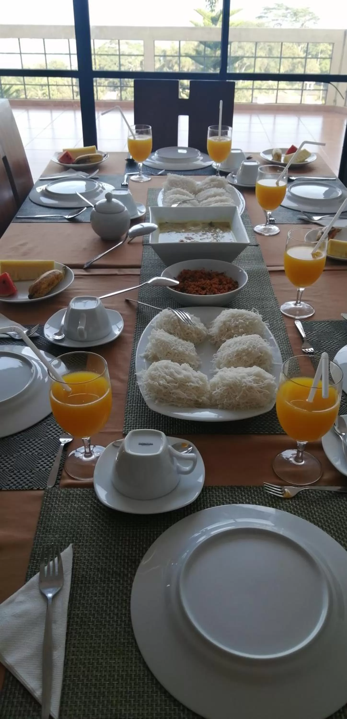 Breakfast in Kandy Unique Hotel