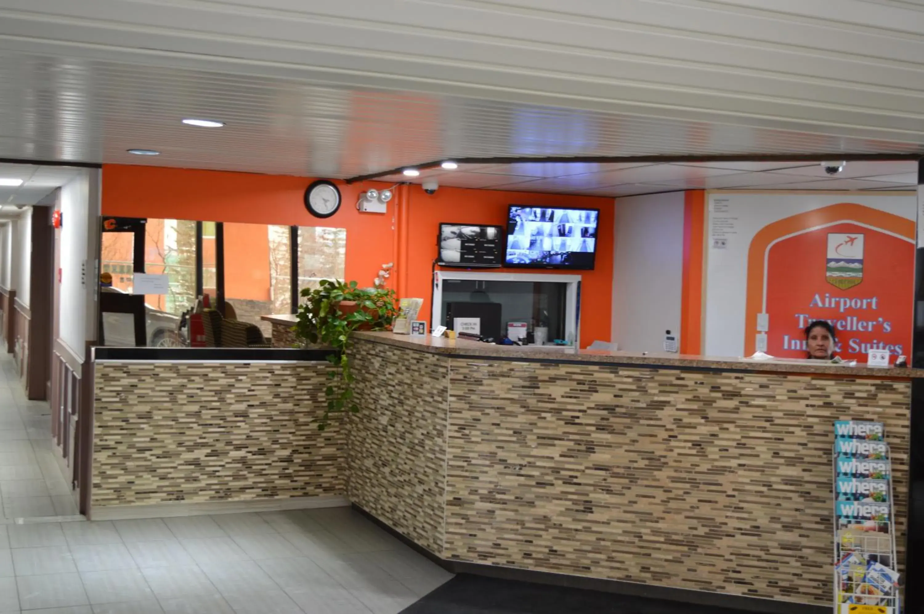 Lobby or reception, Lobby/Reception in Airport Traveller's Inn