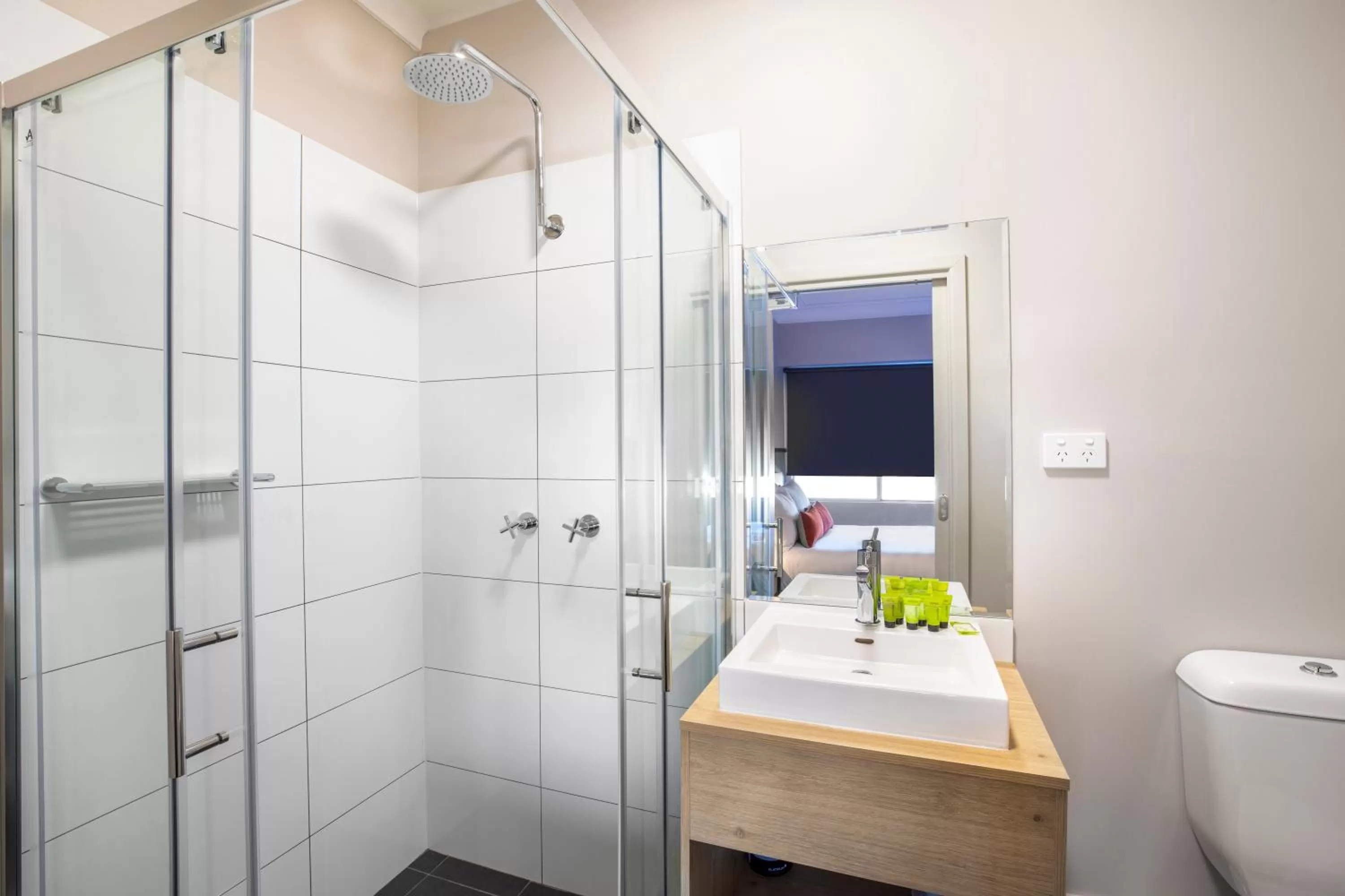 Shower in Nightcap at Ocean Beach Hotel