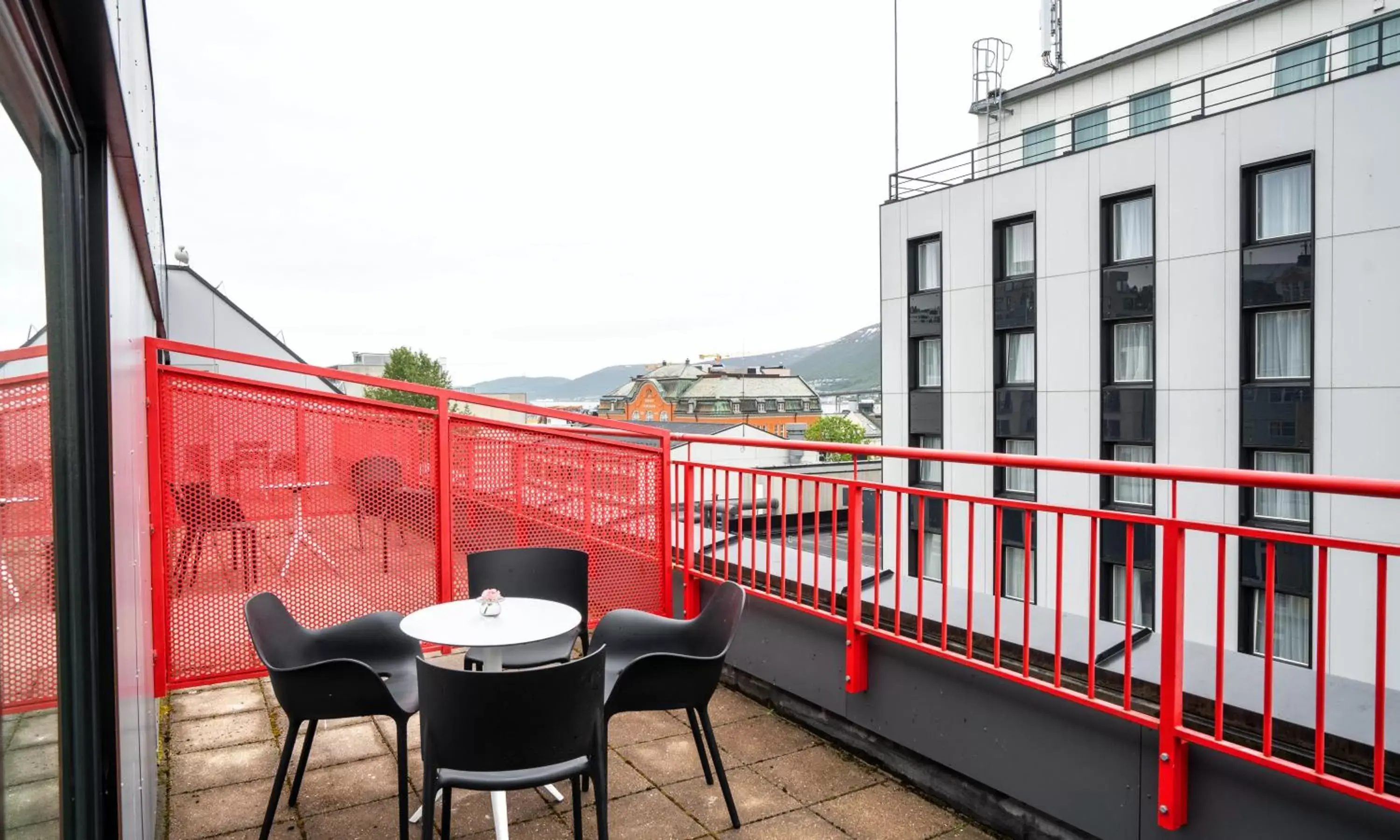 Balcony/Terrace in Thon Hotel Tromsø