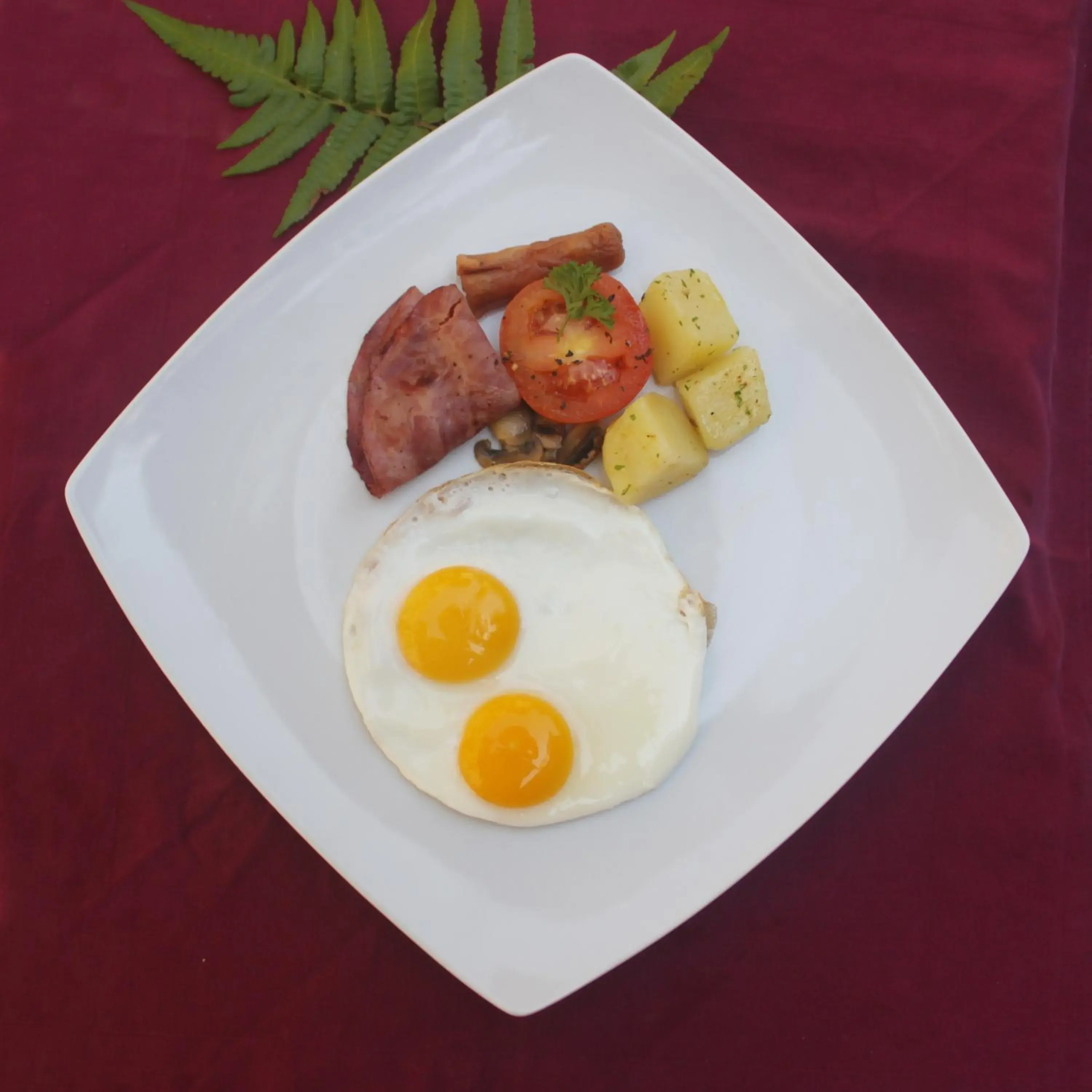 American breakfast, Food in Umaya Villa Ubud