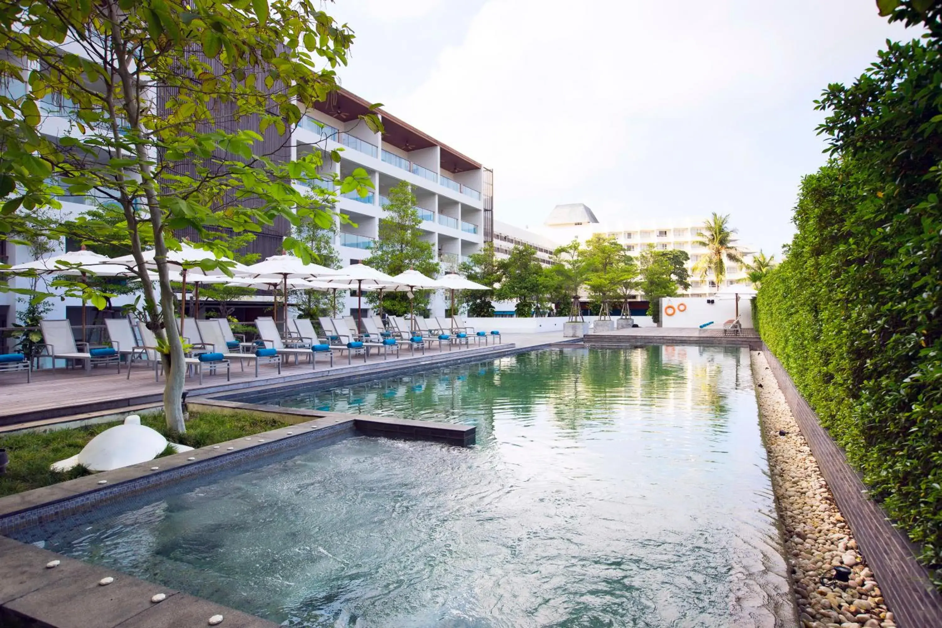 Swimming pool in Nap Patong Swimming pool in Nap Patong