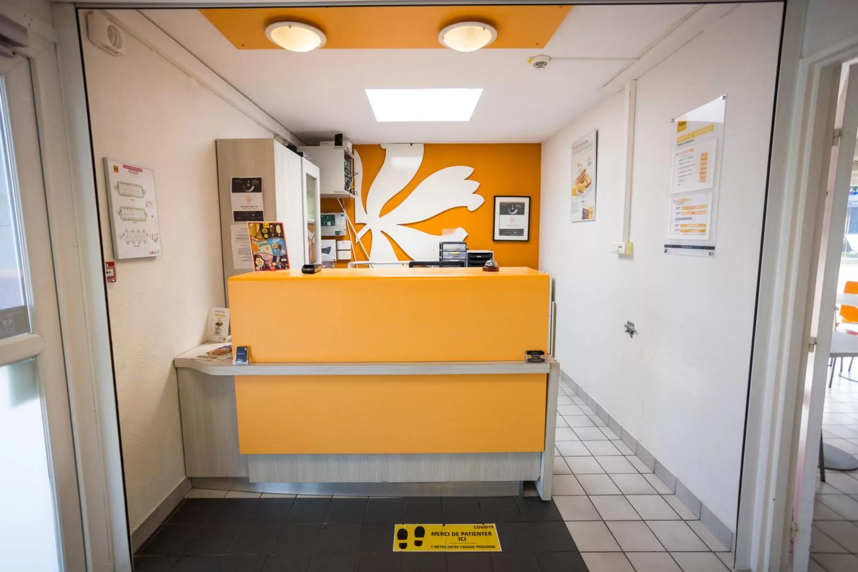 Lobby or reception in Première Classe Cherbourg - Tourlaville Lobby or reception in Première Classe Cherbourg - Tourlaville