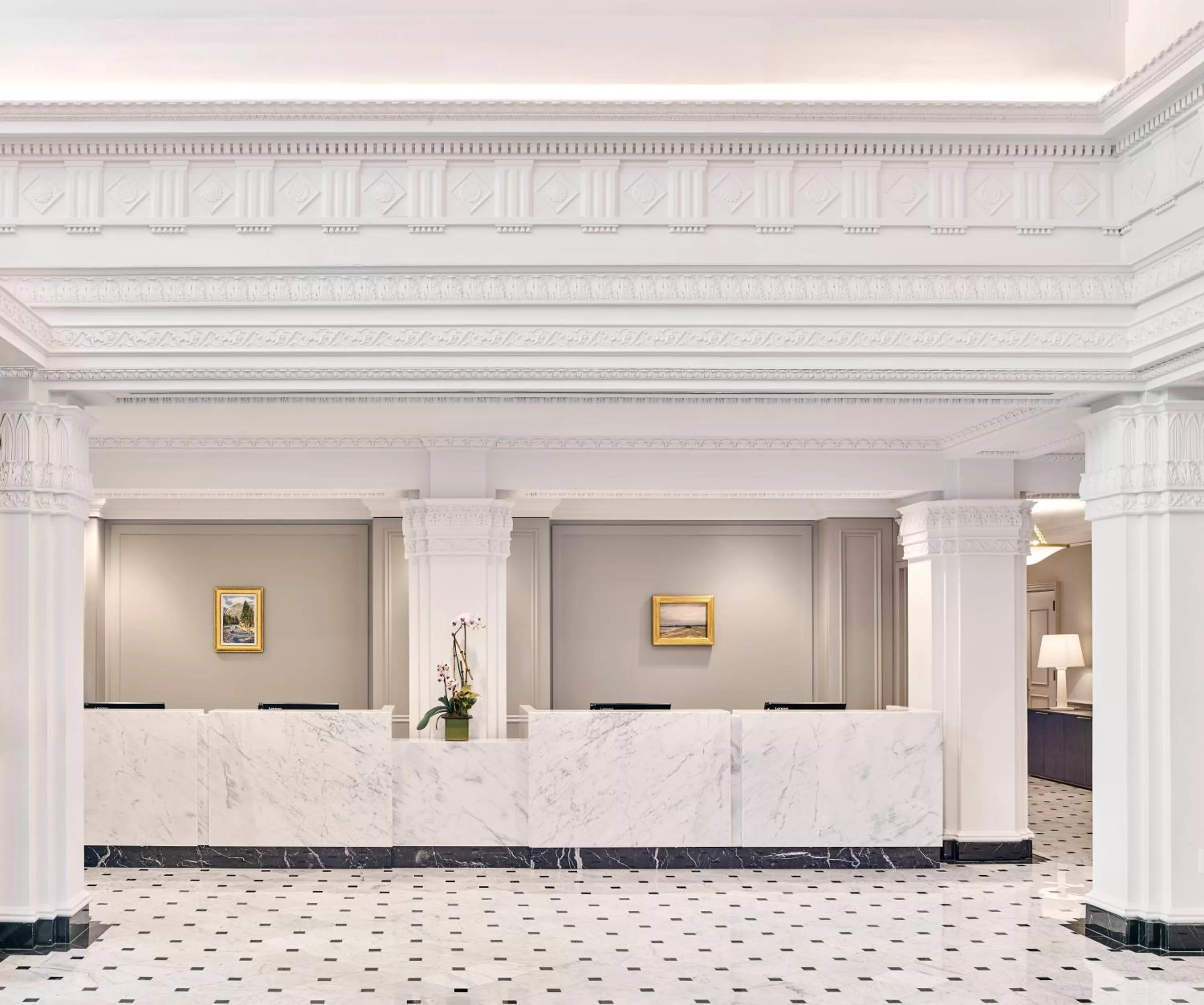 Lobby or reception in Hamilton Hotel - Washington DC