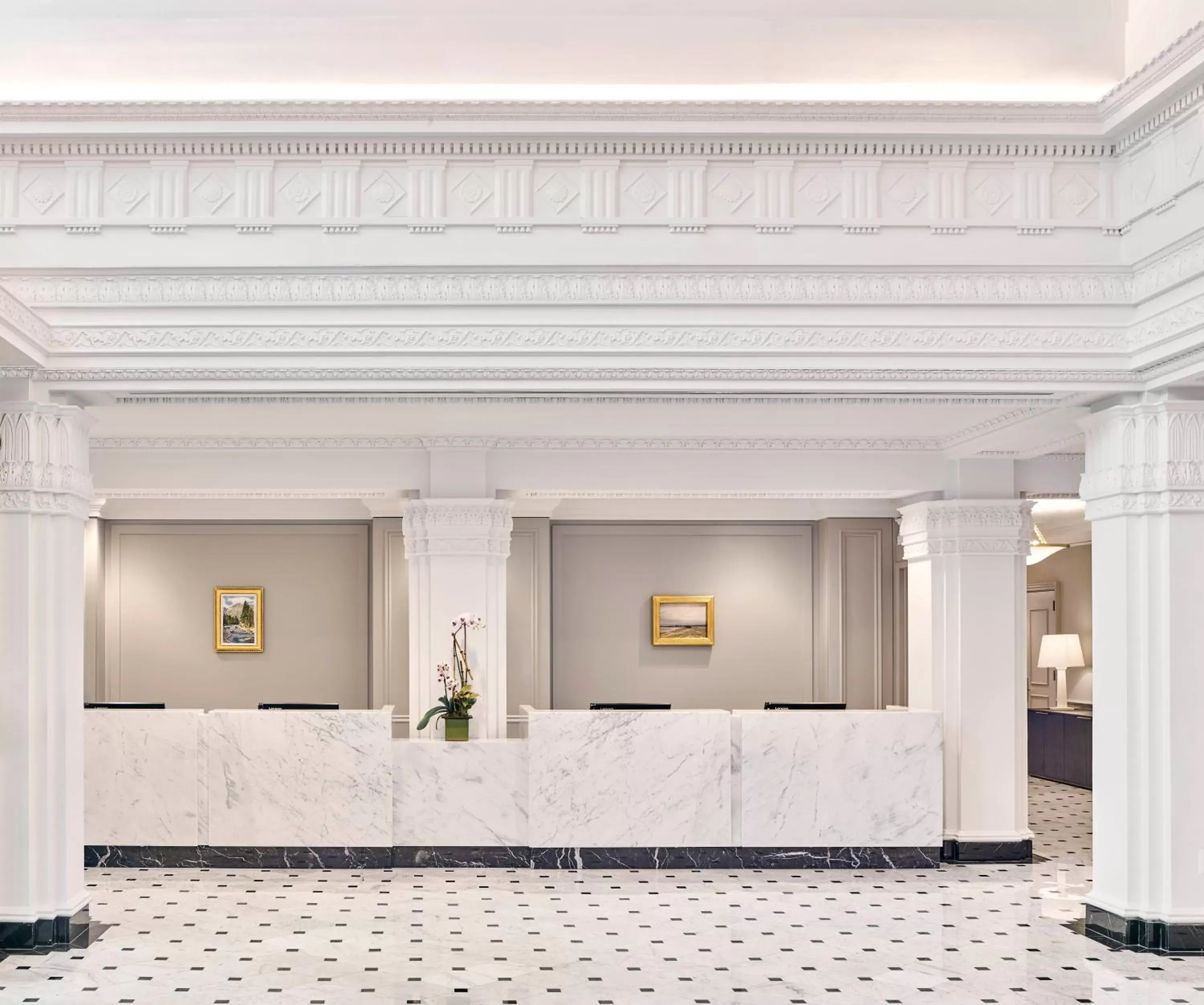 Lobby or reception, Winter in Hamilton Hotel - Washington DC