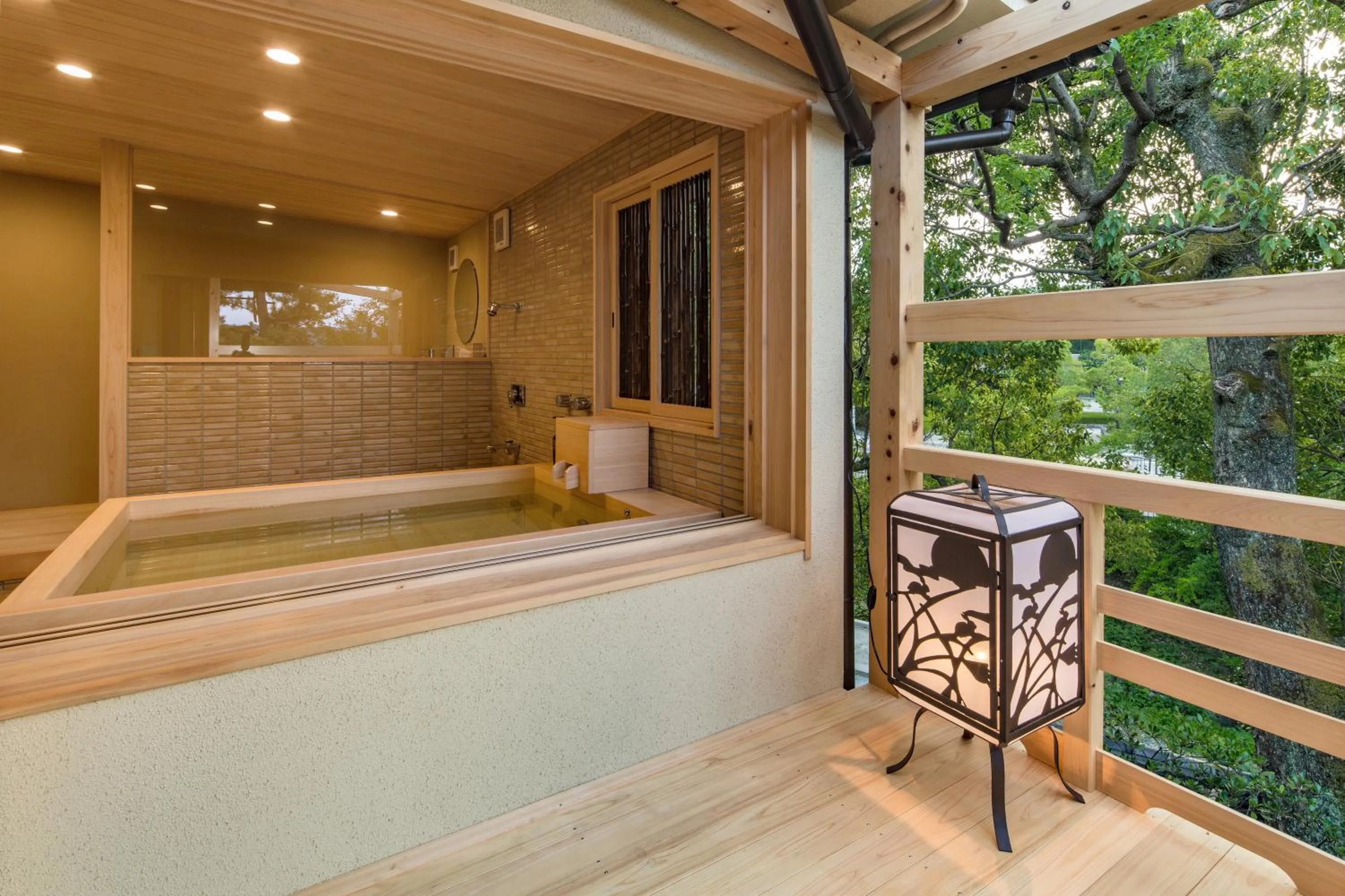 Balcony/Terrace in Kyoto Nanzenji Ryokan Yachiyo Established in 1915