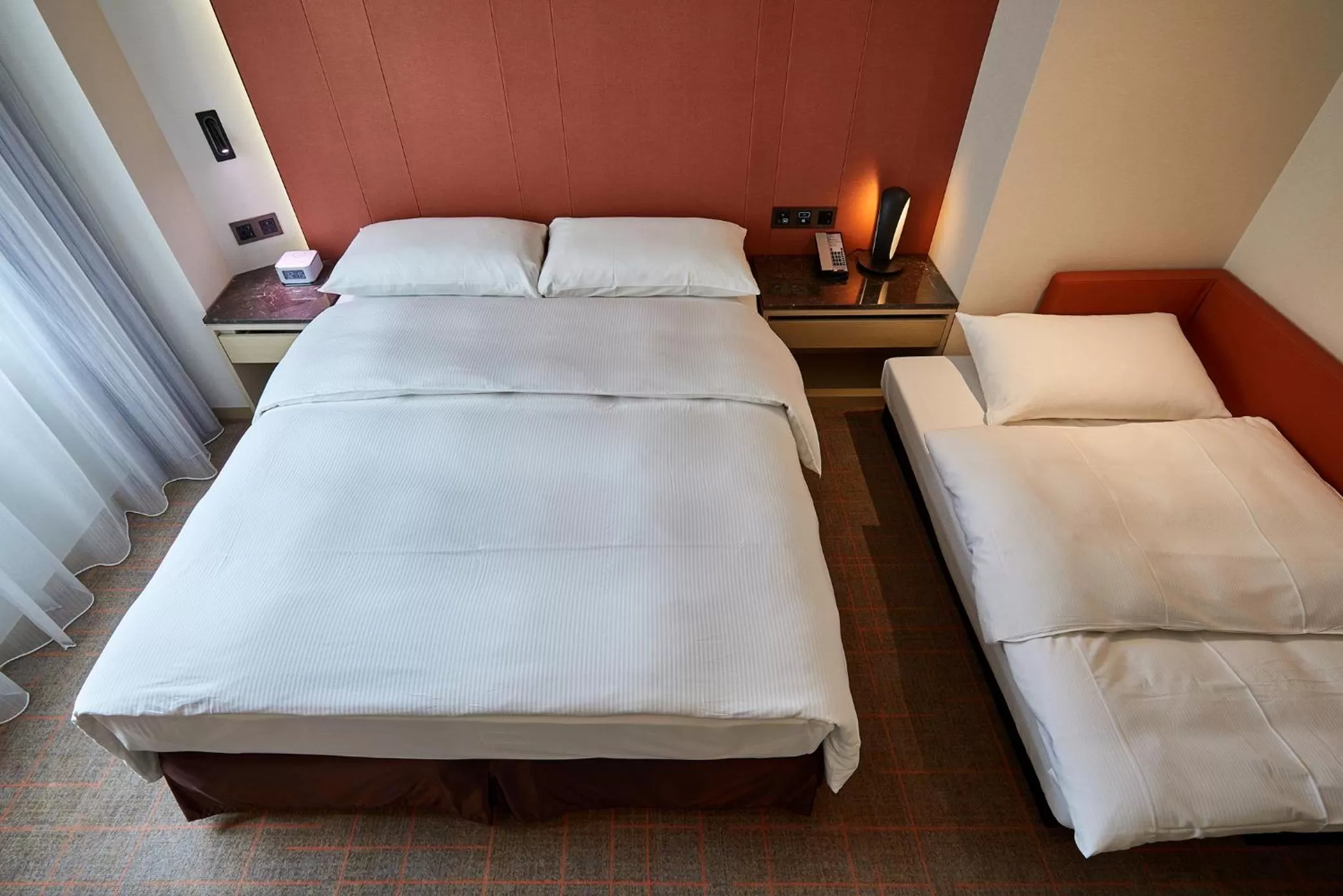 Photo of the whole room, Bed in K Hotels Taipei Linsen