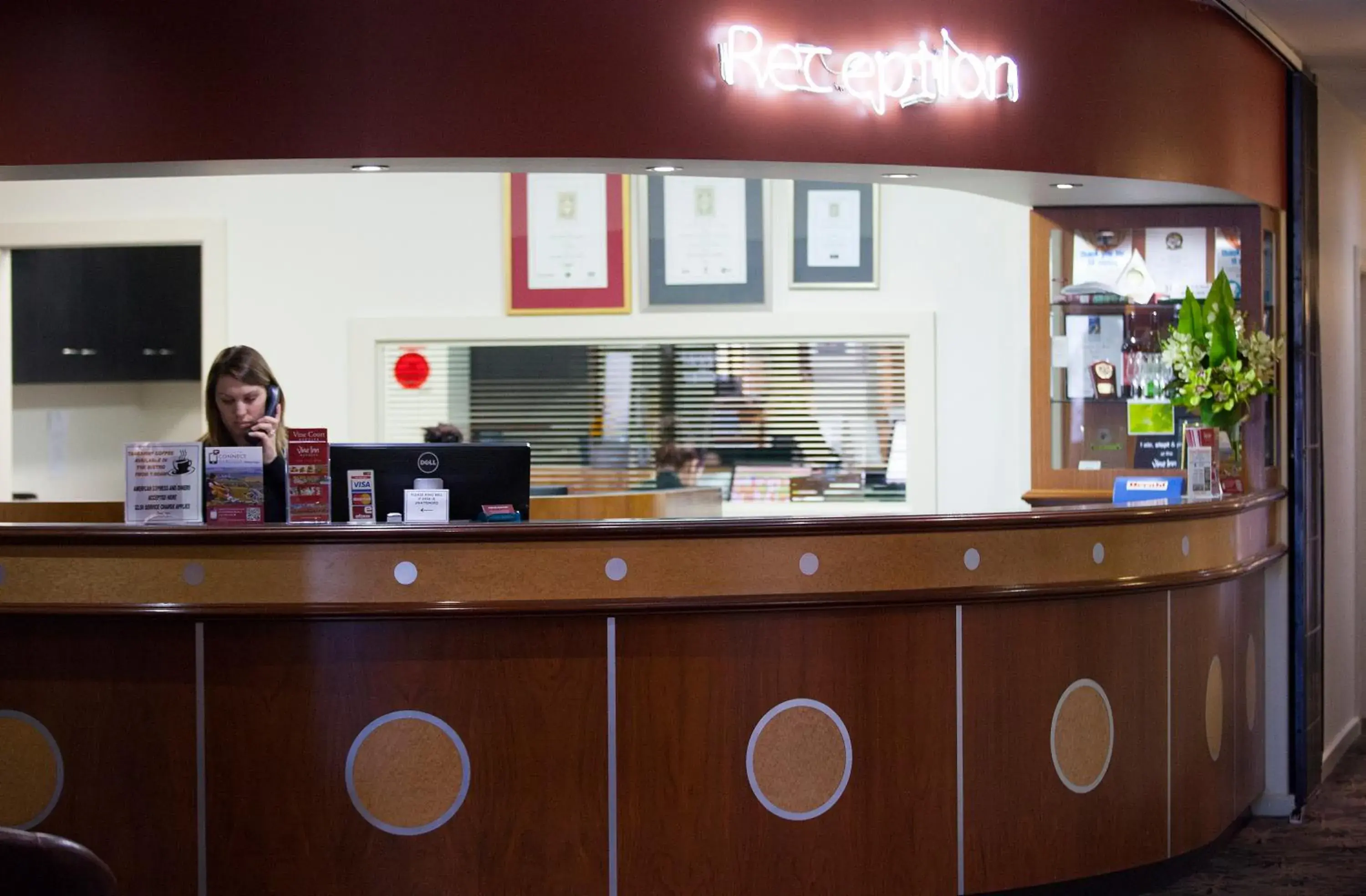 Lobby or reception in Vine Inn Barossa