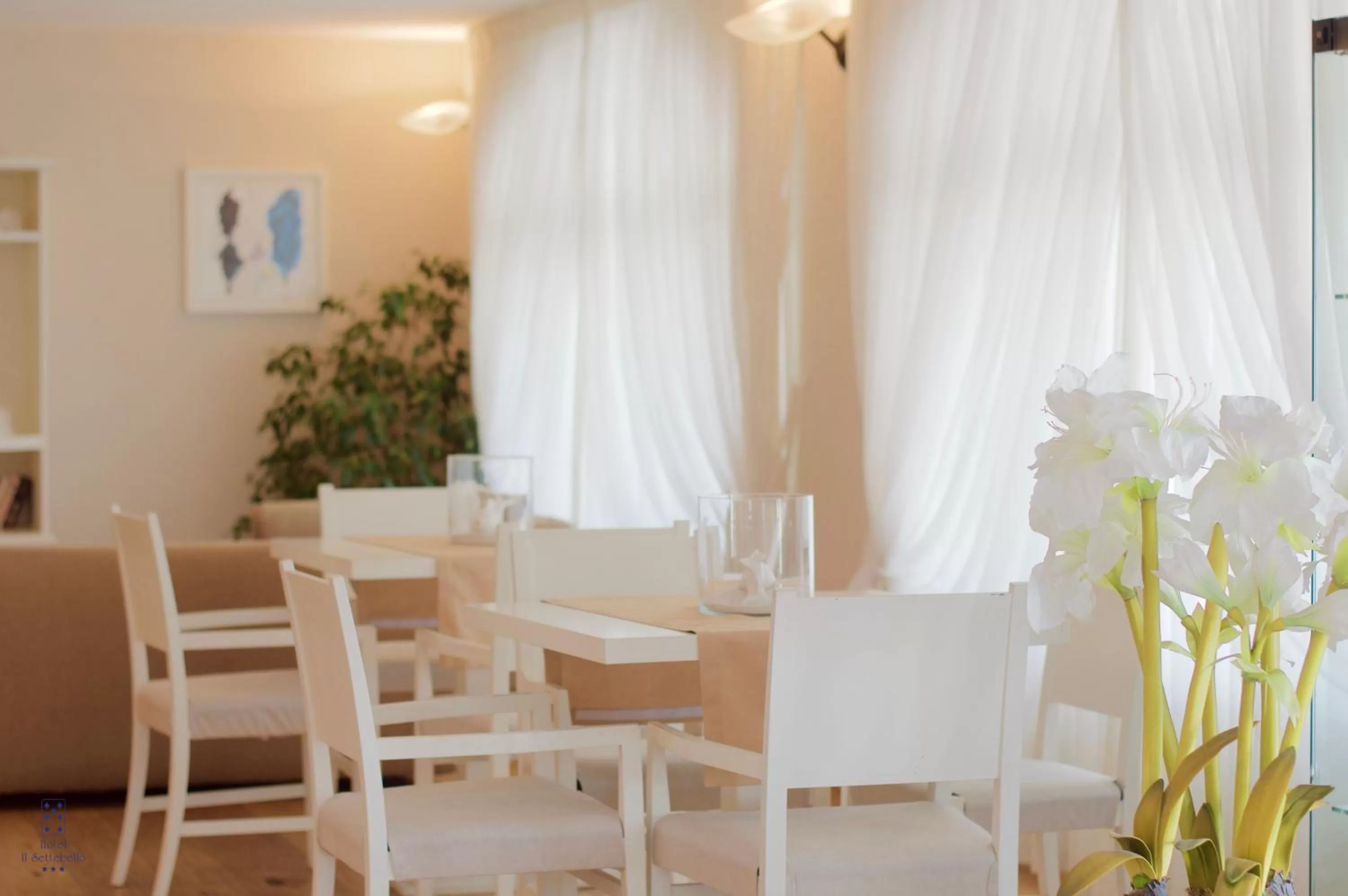 Communal lounge/ TV room in HG Hotel Il Settebello