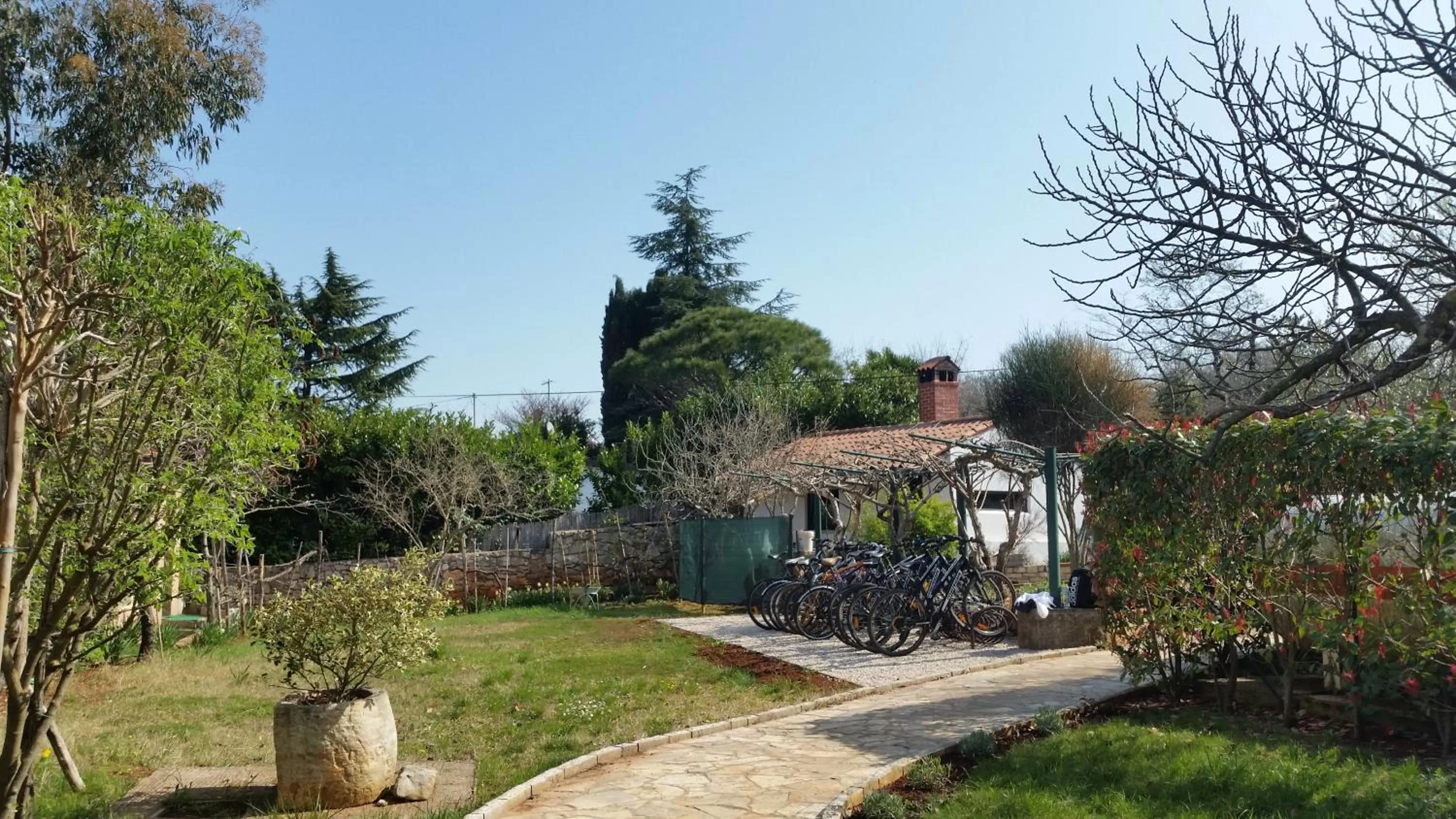 Garden in Hotel Zlatna Vala