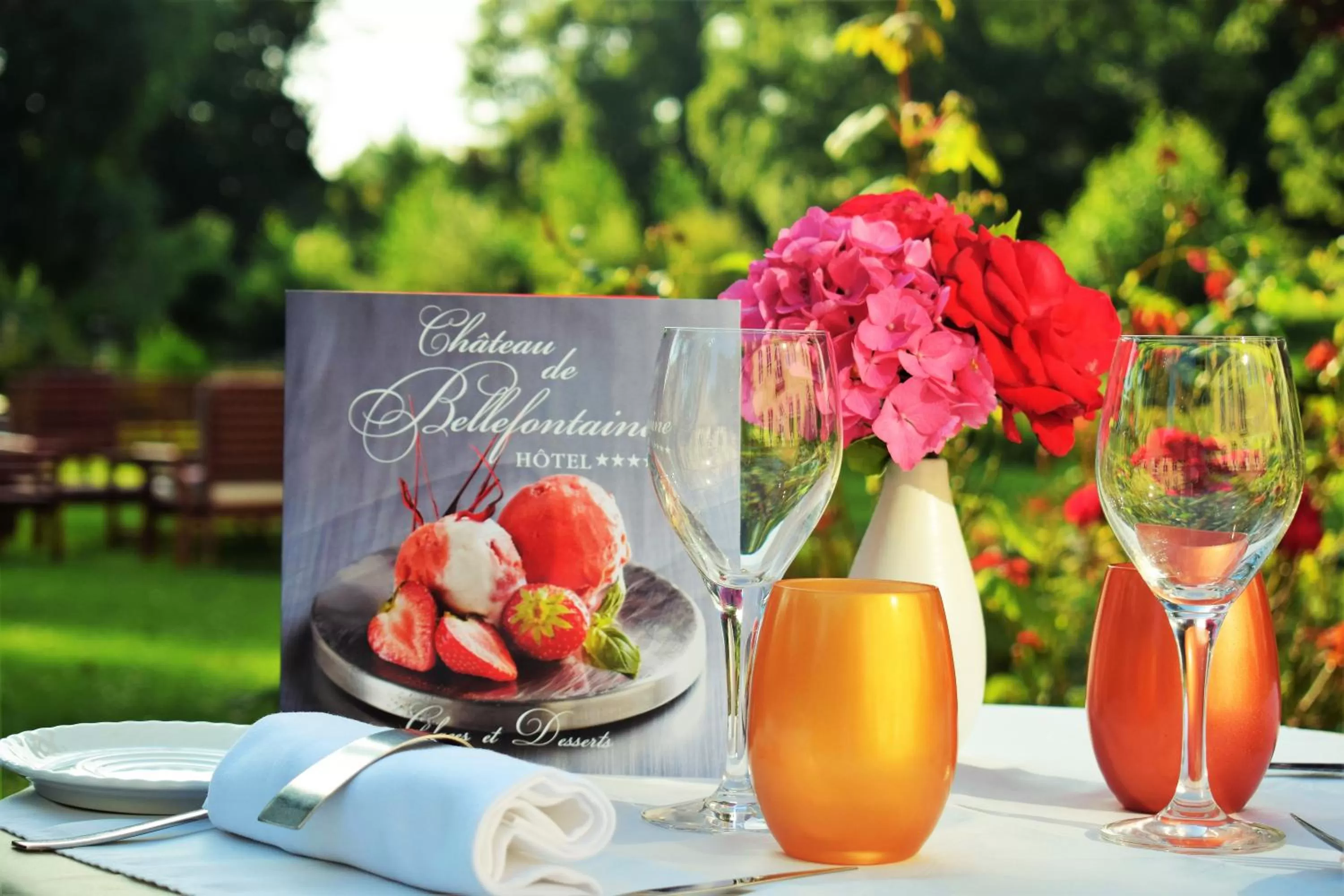 Food and drinks in Château de Bellefontaine - Teritoria