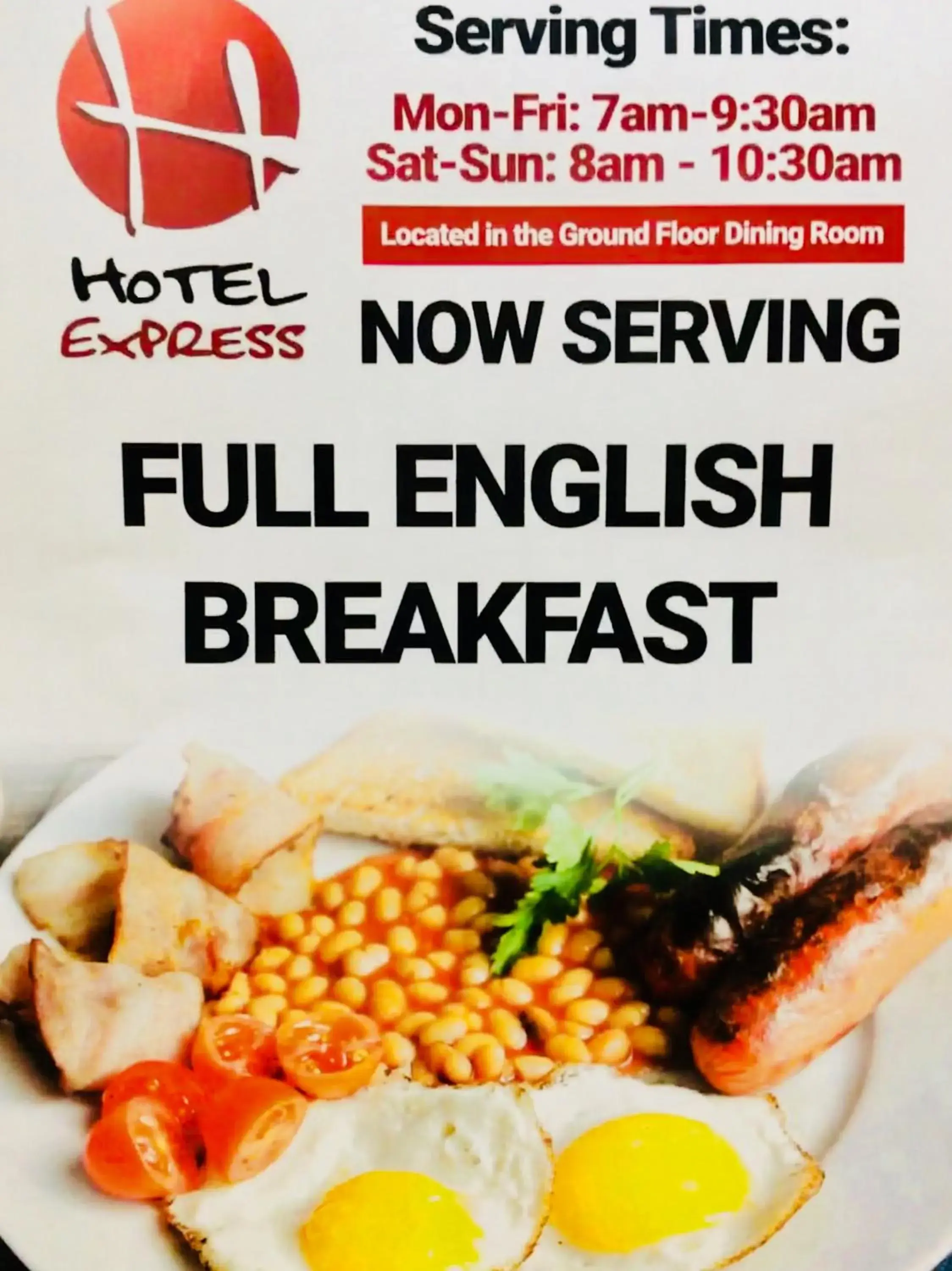 Restaurant/places to eat in Hotel Express Newcastle Gateshead
