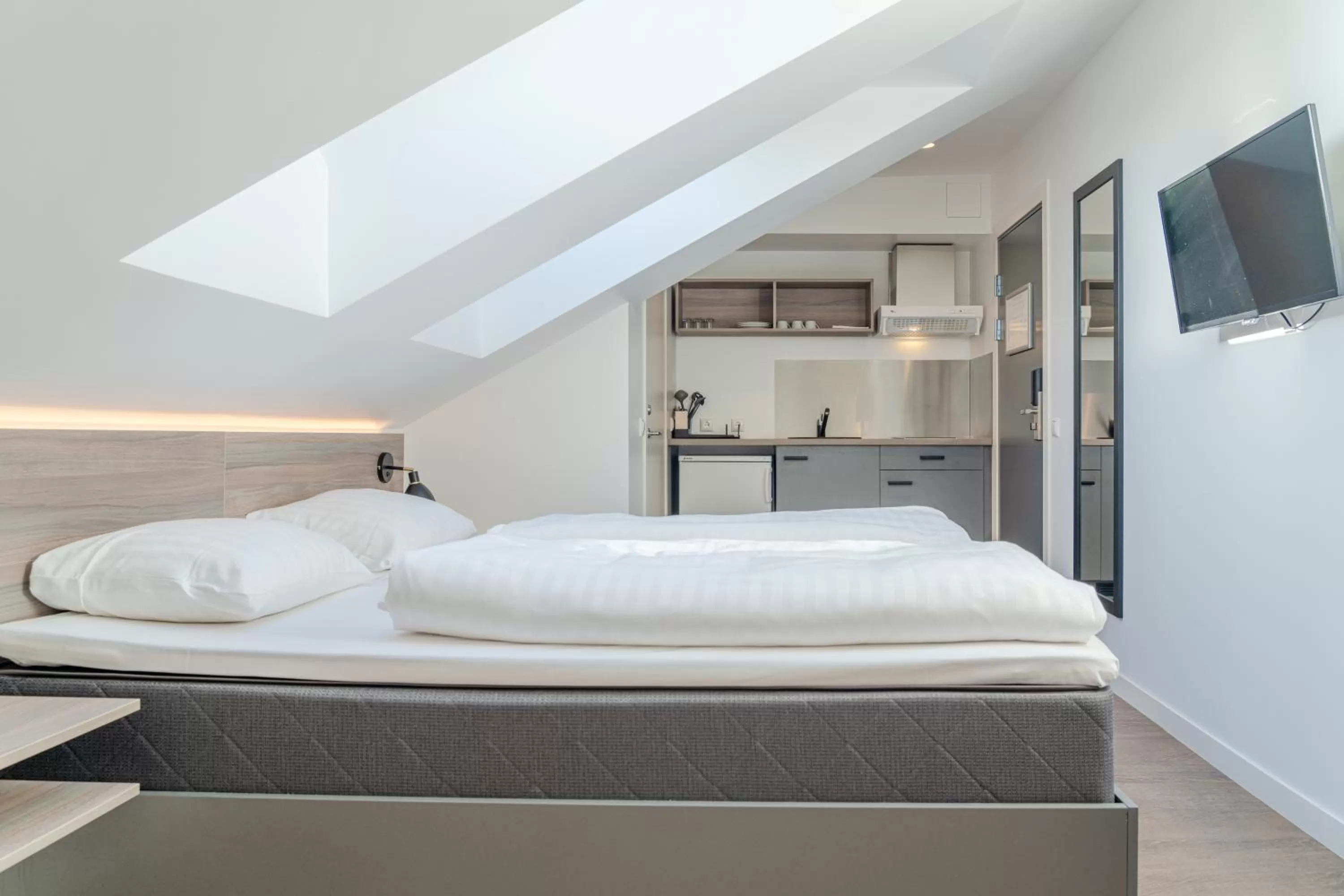 Bed in Copenhagen Go Hotel